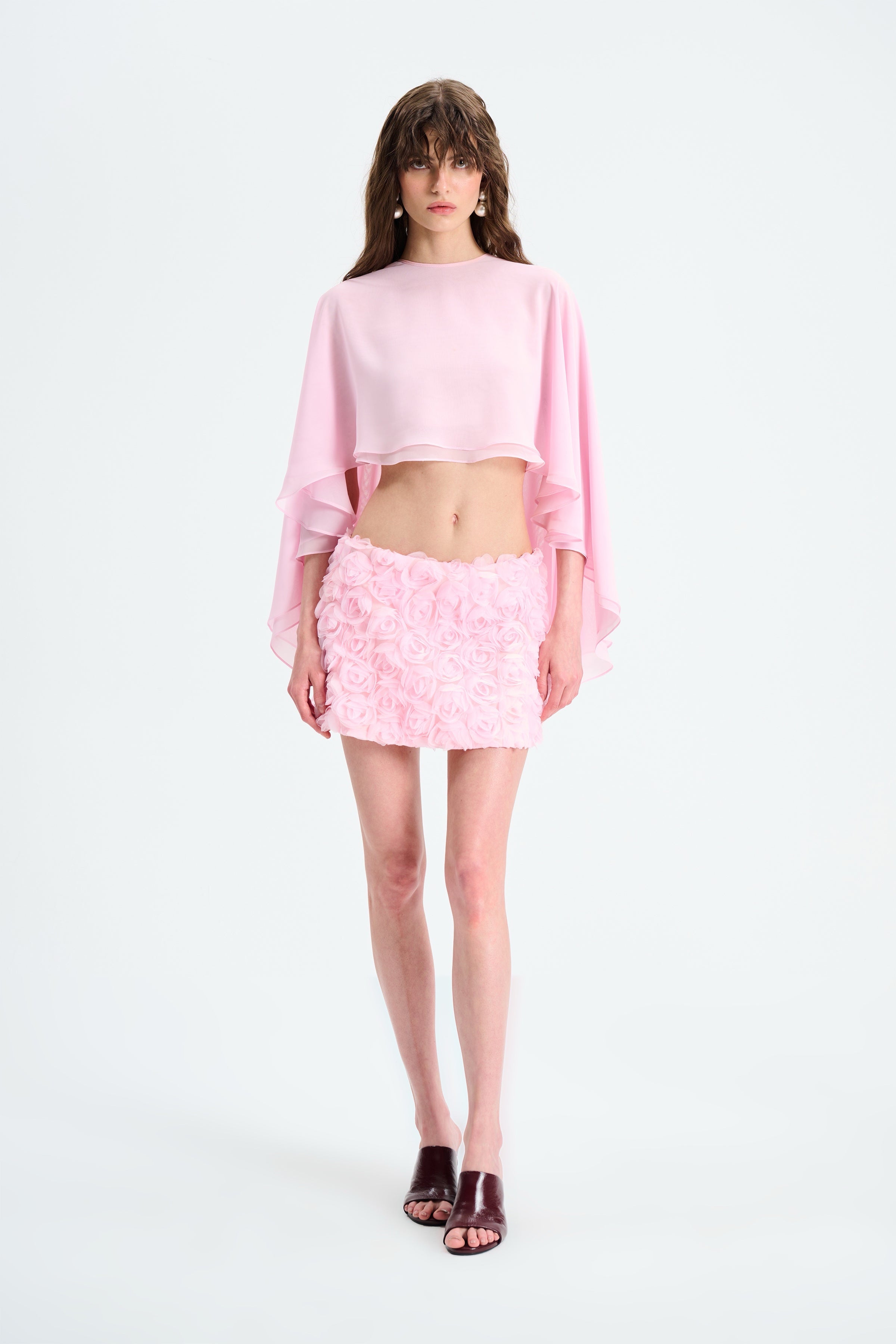 Naia-Blush Peleri̇n / Pembe-Top-2-Milagron.com