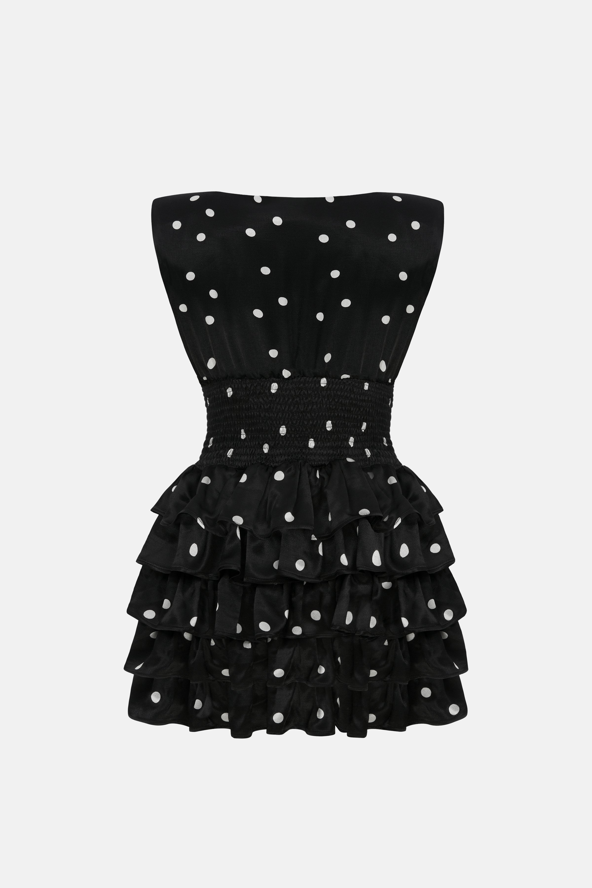 Naia-Coco Puanti̇yeli̇ Elbi̇se / Si̇yah-Elbise-5-Milagron.com