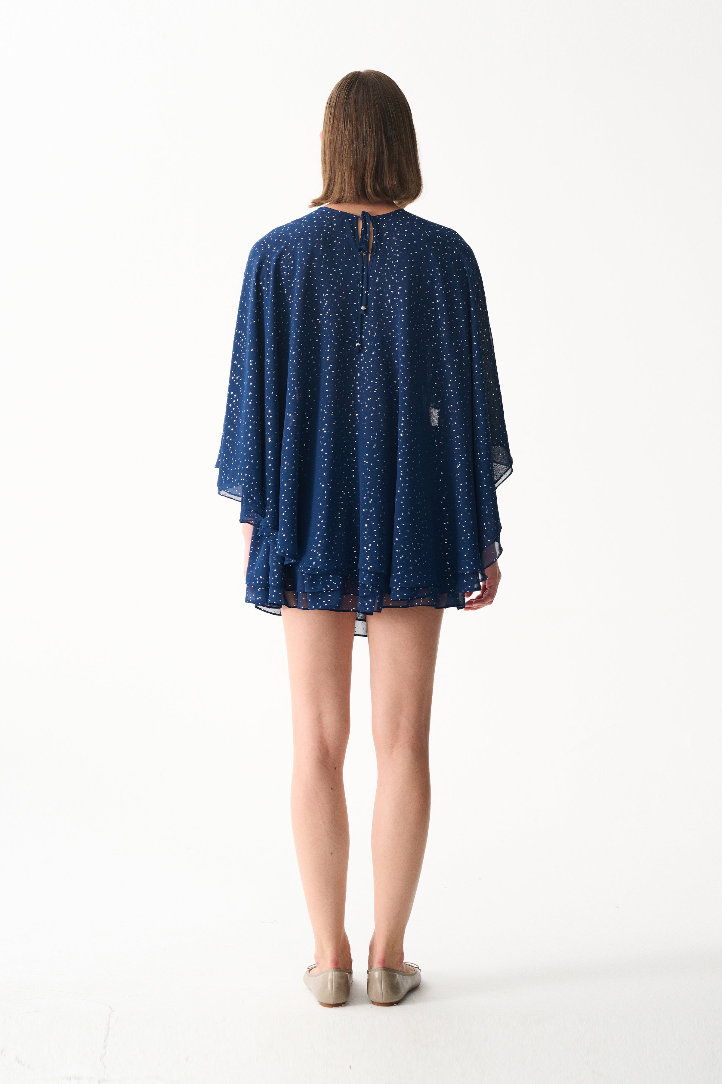 Naia-Heaven Etek / Laci̇vert Parlak-Etek-3-Milagron.com