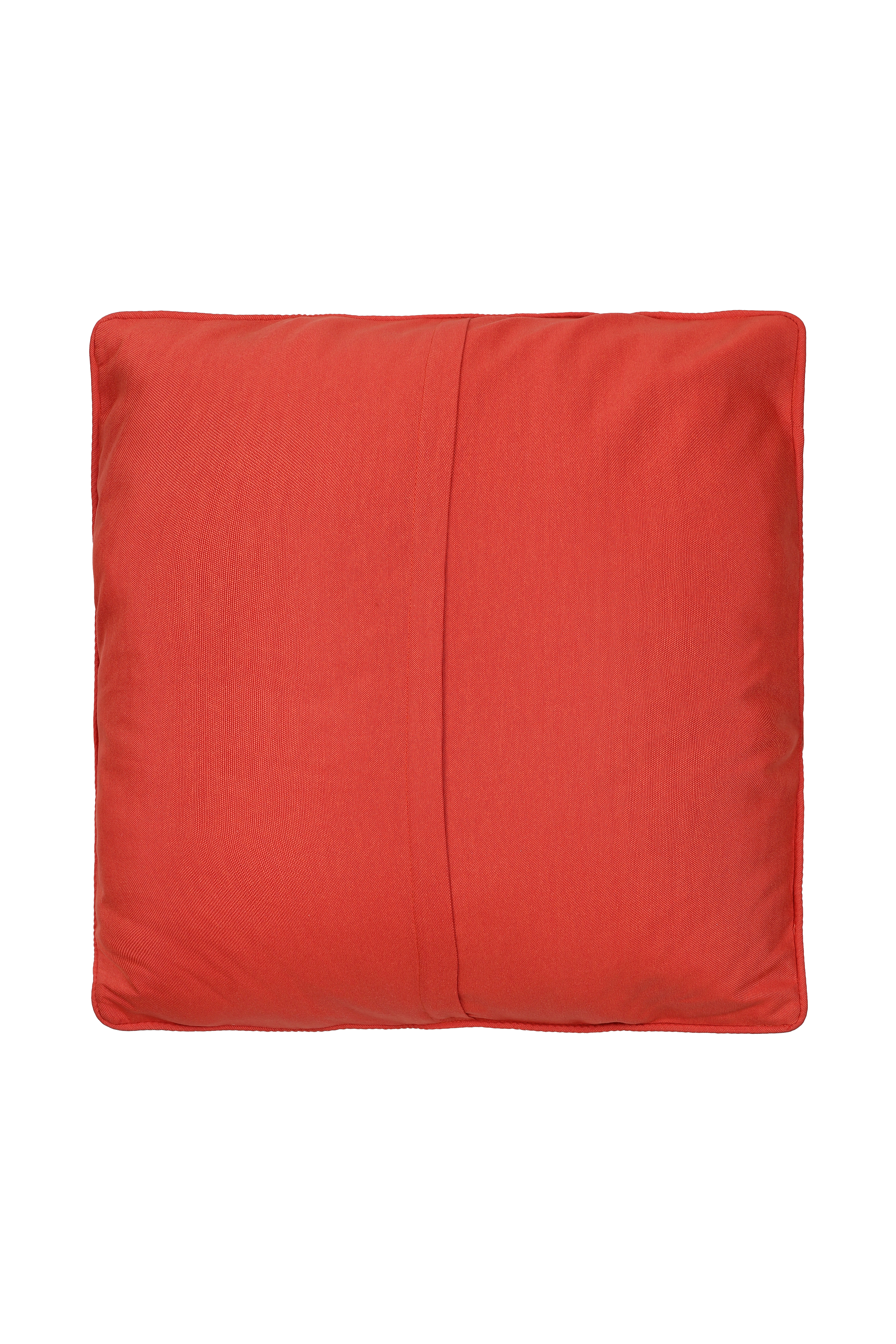 Naia Home-Chloris Kare Yastık / Gri Turuncu Çiçekli-Yastık-2-Milagron.com