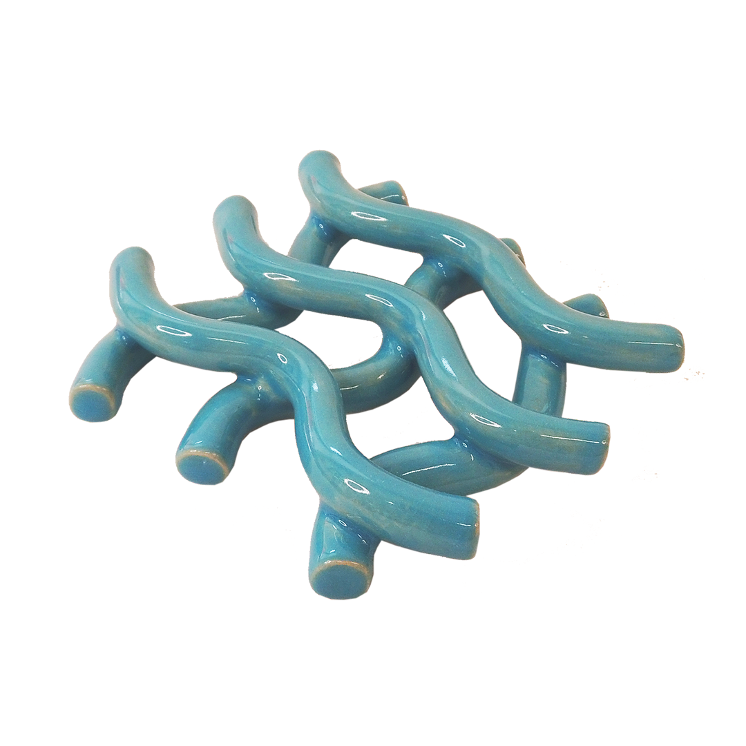 Naia Home-'Curly' Seramik Bardak Altlığı-Bardak Altlığı-2-Milagron.com