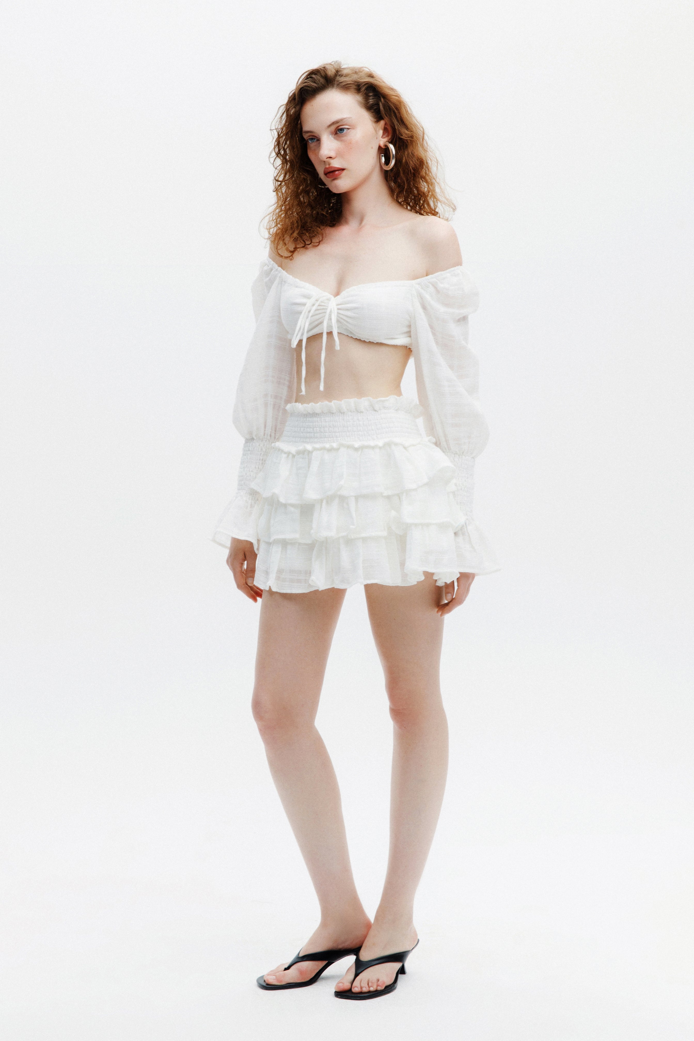 Naia-Kaia Takim / Ekru Dantel-Alt - Üst Takım-2-Milagron.com