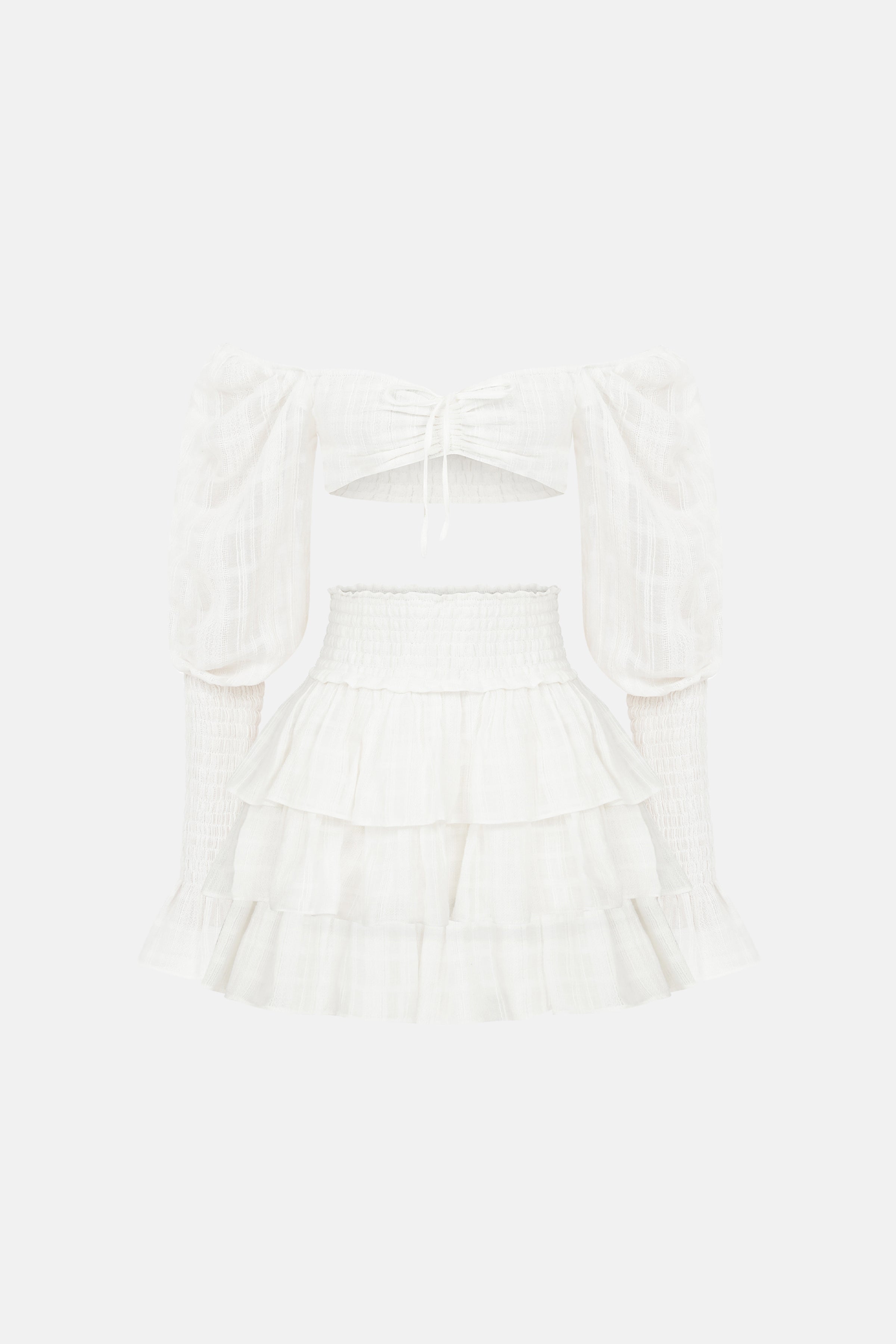 Naia-Kaia Takim / Ekru Dantel-Alt - Üst Takım-6-Milagron.com