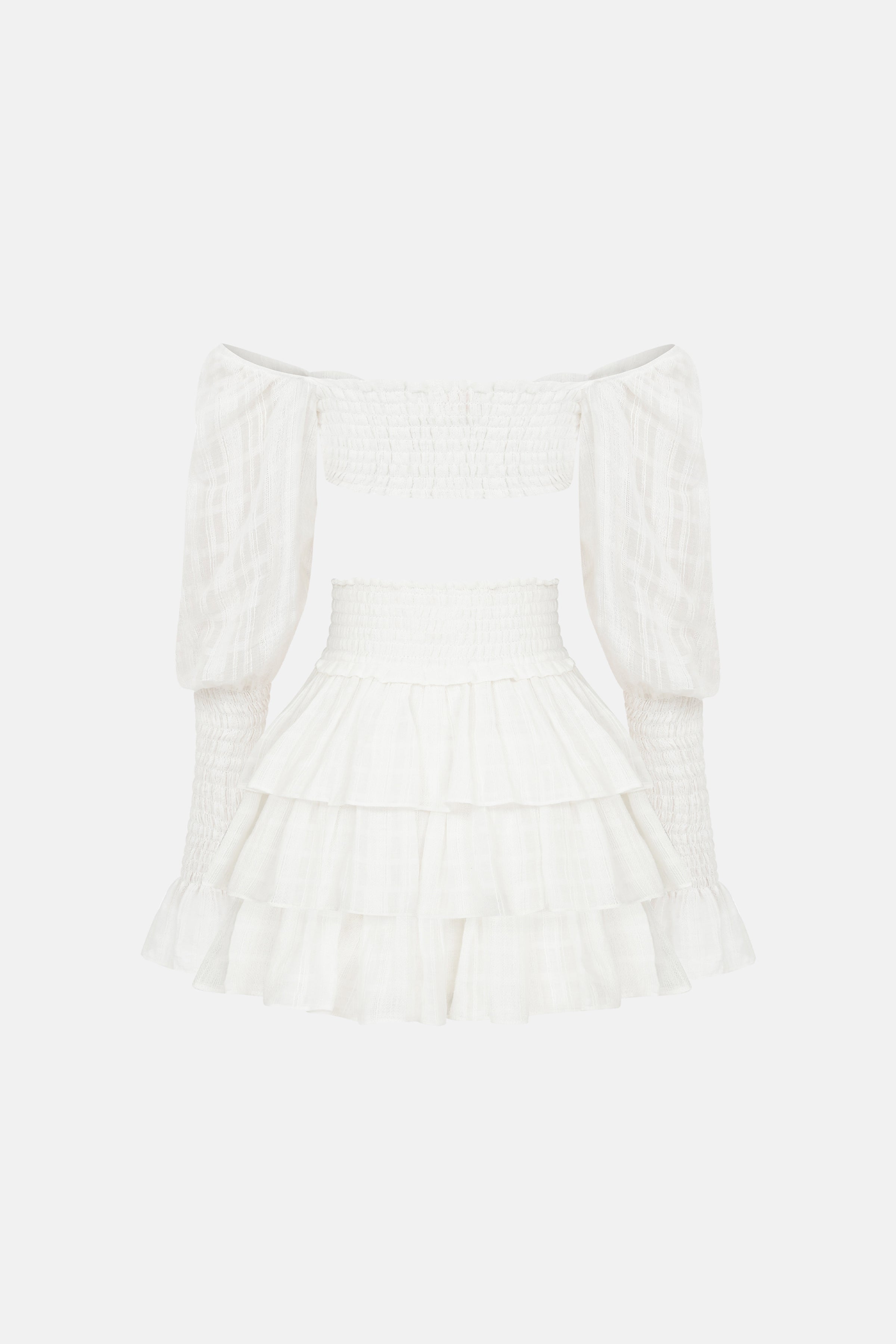 Naia-Kaia Takim / Ekru Dantel-Alt - Üst Takım-7-Milagron.com