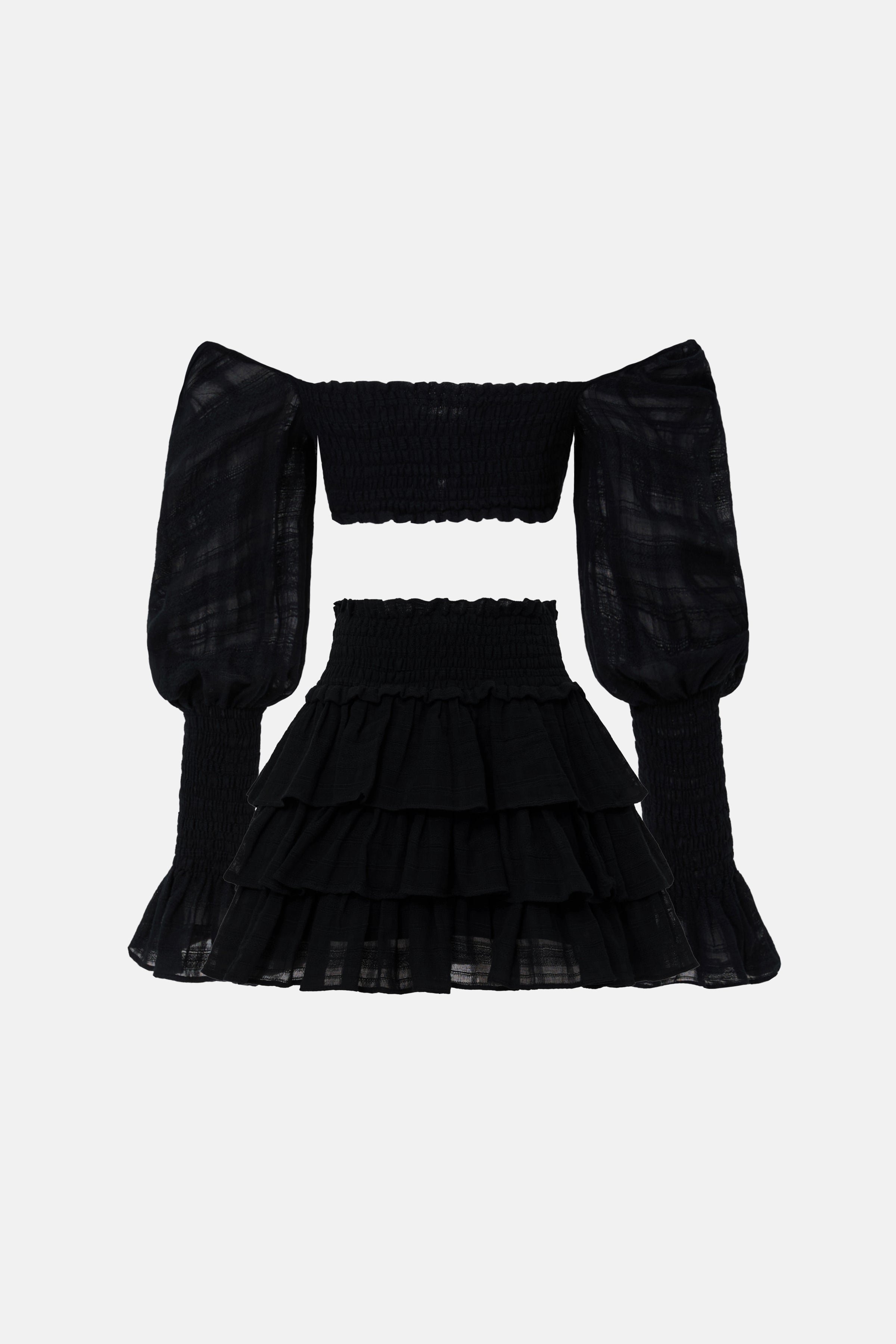 Naia-Kaia Takım / Si̇yah-Alt - Üst Takım-6-Milagron.com