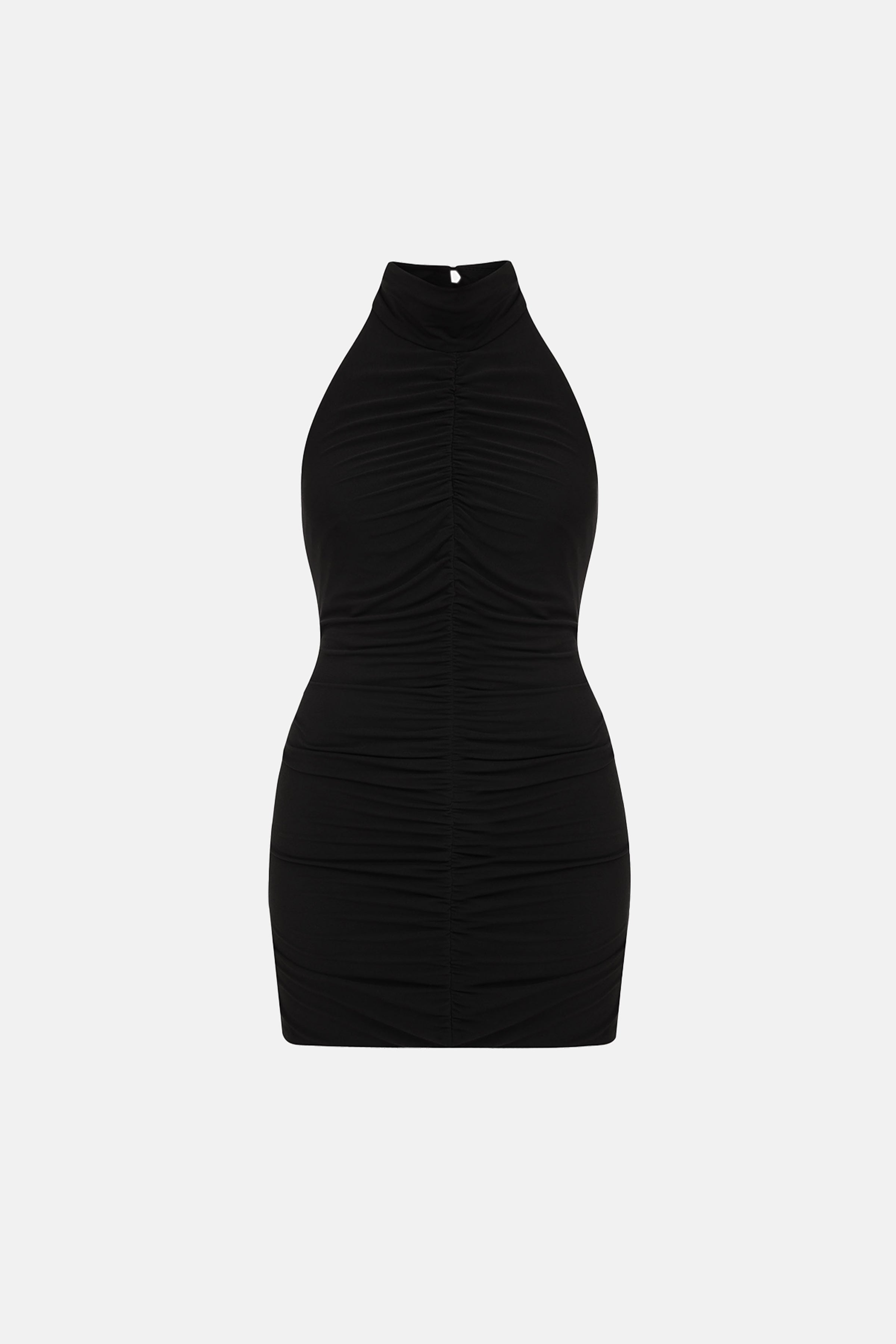 Naia-Lana Mini Elbi̇se / Siyah-Elbise-5-Milagron.com