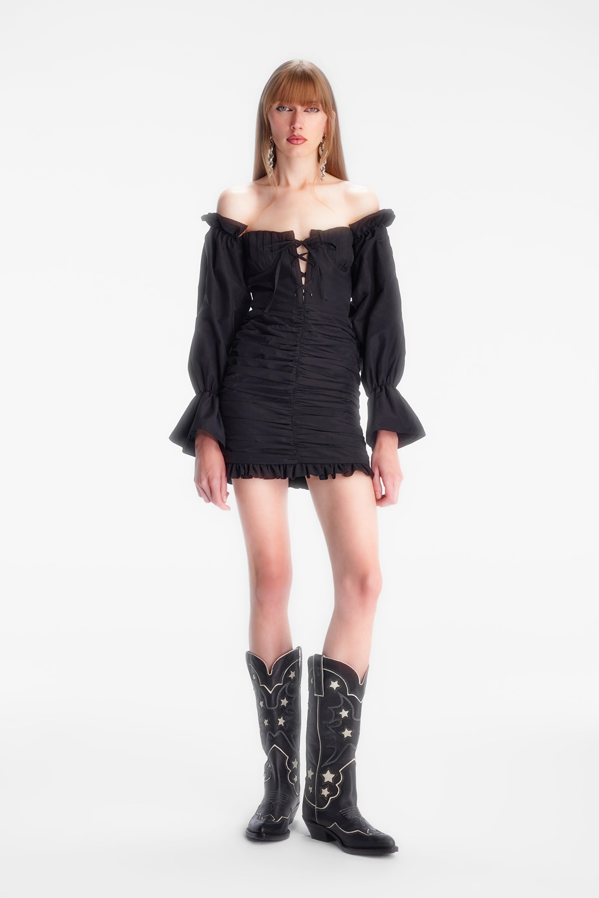 Naia-Lily Elbise / Siyah-Elbise-1-Milagron.com