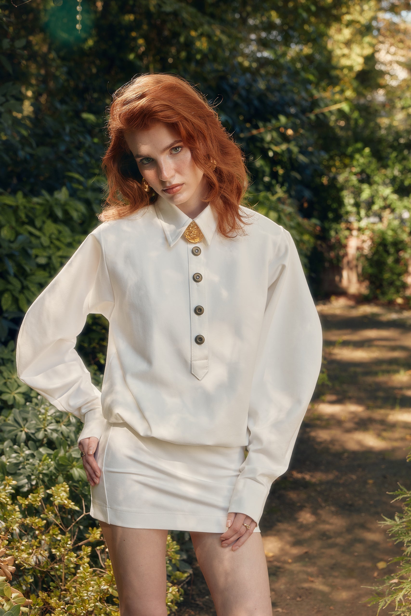 Naia-Lucky Elbise / Beyaz-Elbise-2-Milagron.com