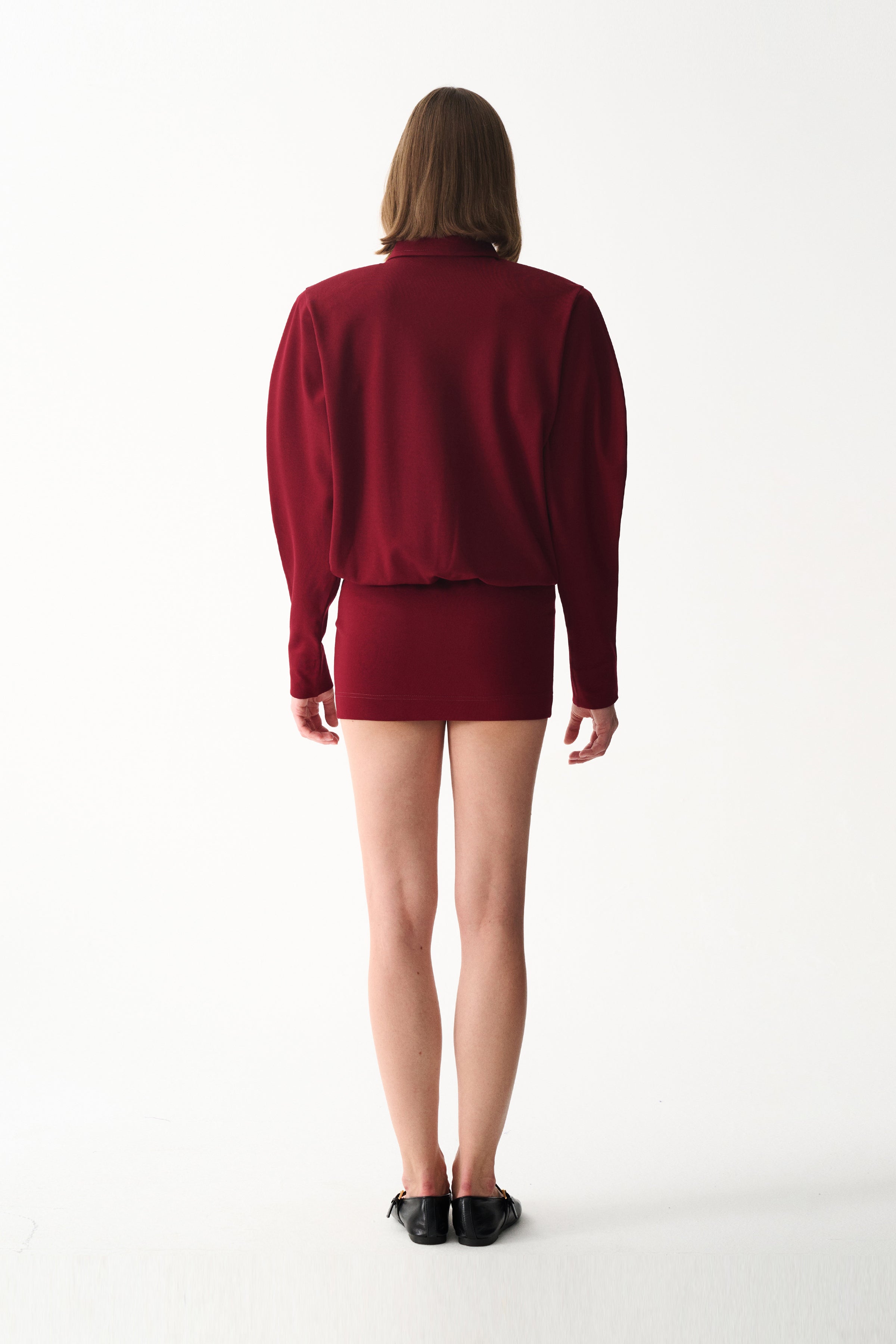 Naia-Lucky Elbi̇se / Bordo-Elbise-5-Milagron.com