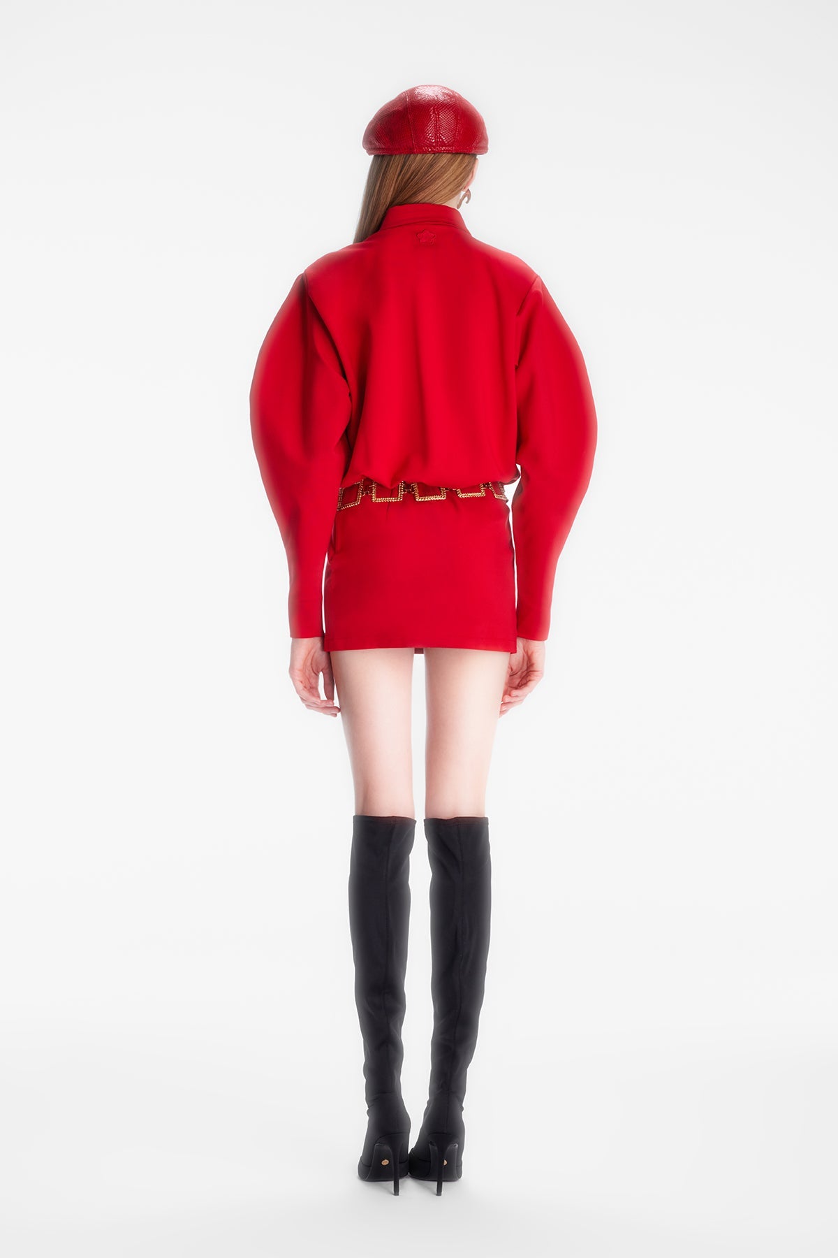 Naia-Lucky Elbise / Kırmızı-Elbise-4-Milagron.com