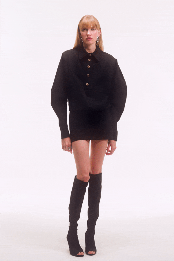 Naia-Lucky Elbise / Siyah-Elbise-5-Milagron.com