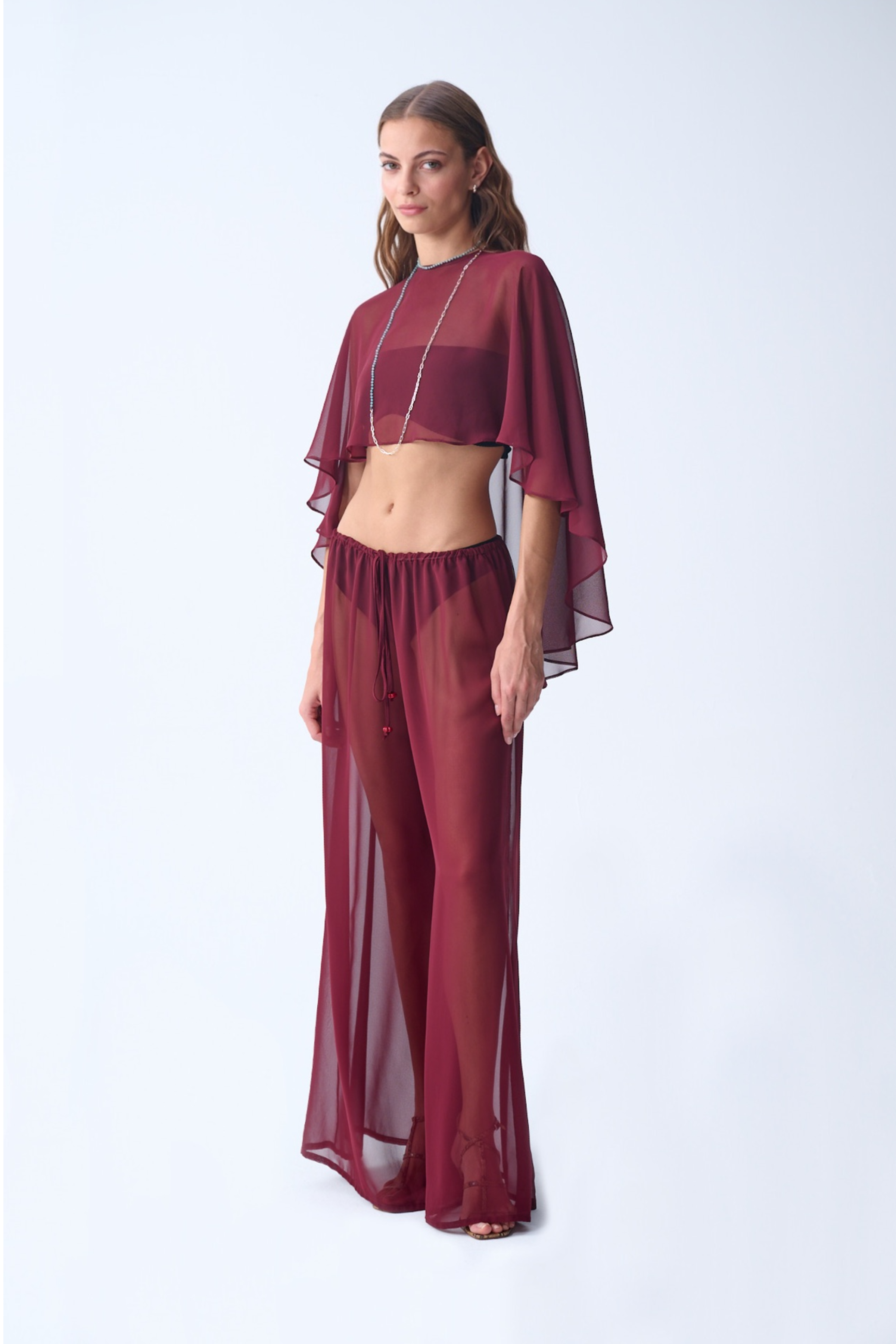 Summer Pantolon / Bordo
