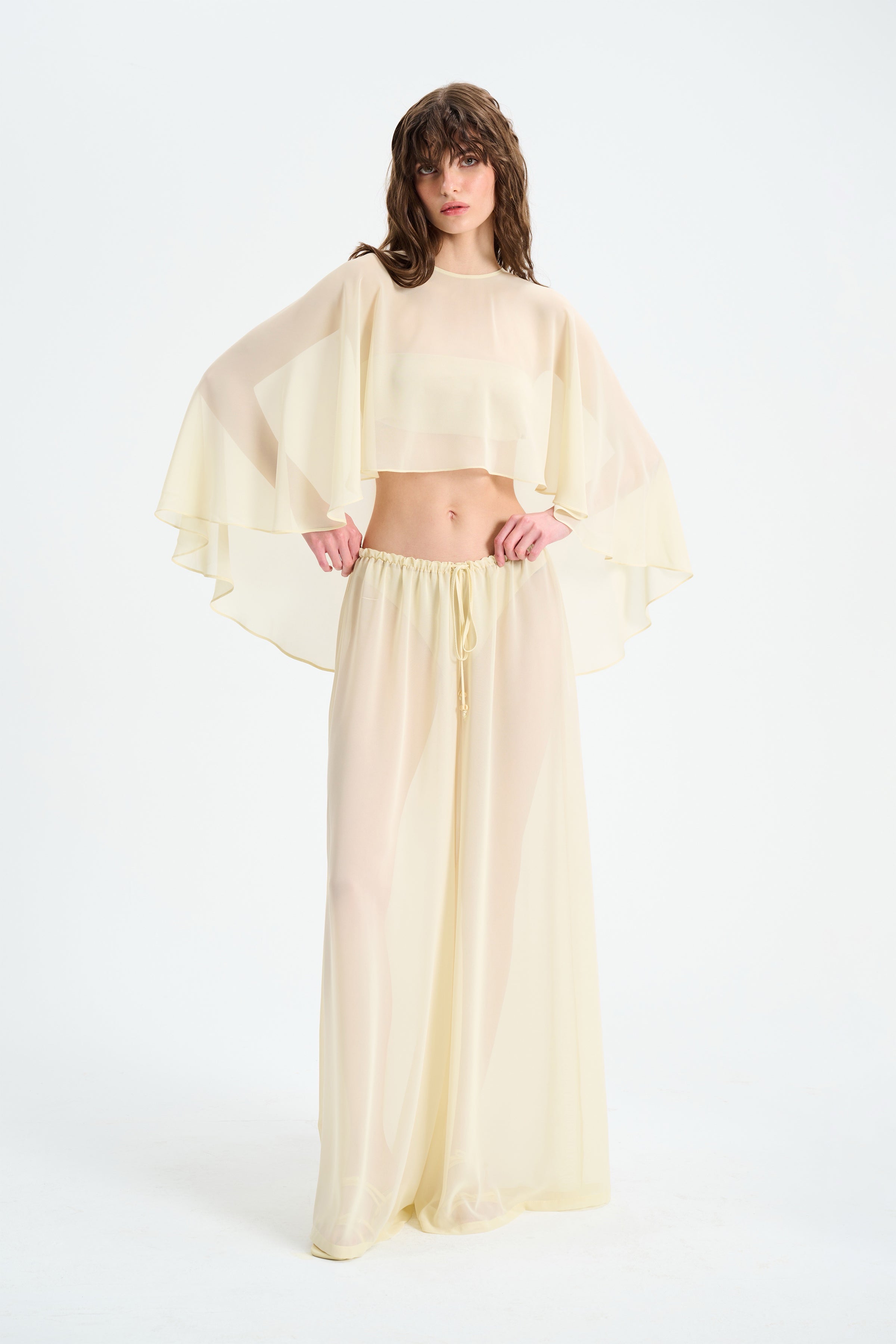 Naia-Summer Pantolon / Sari-Pantolon-4-Milagron.com