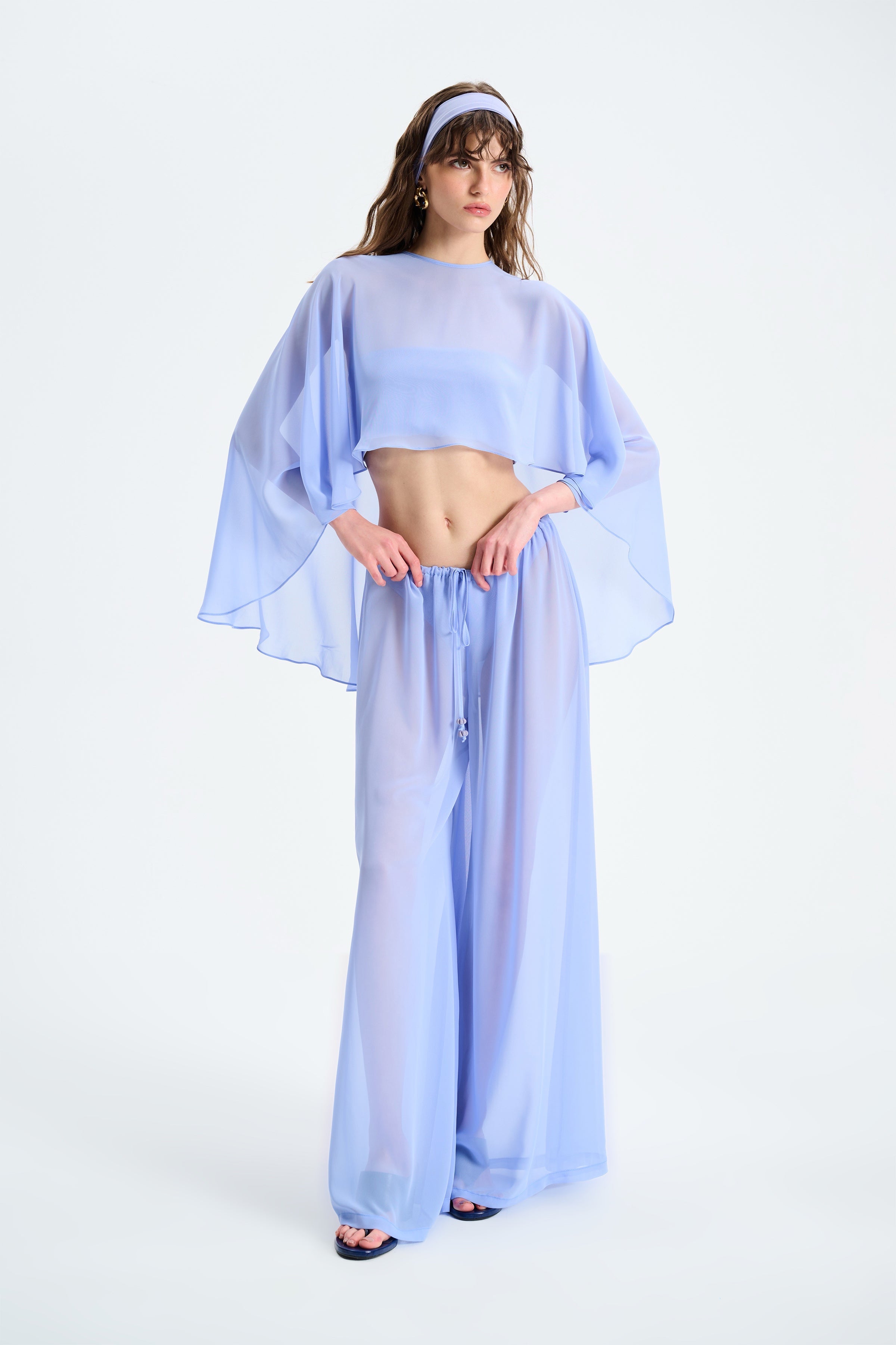 Naia-Summer Peleri̇n / Li̇la-Bluz-1-Milagron.com