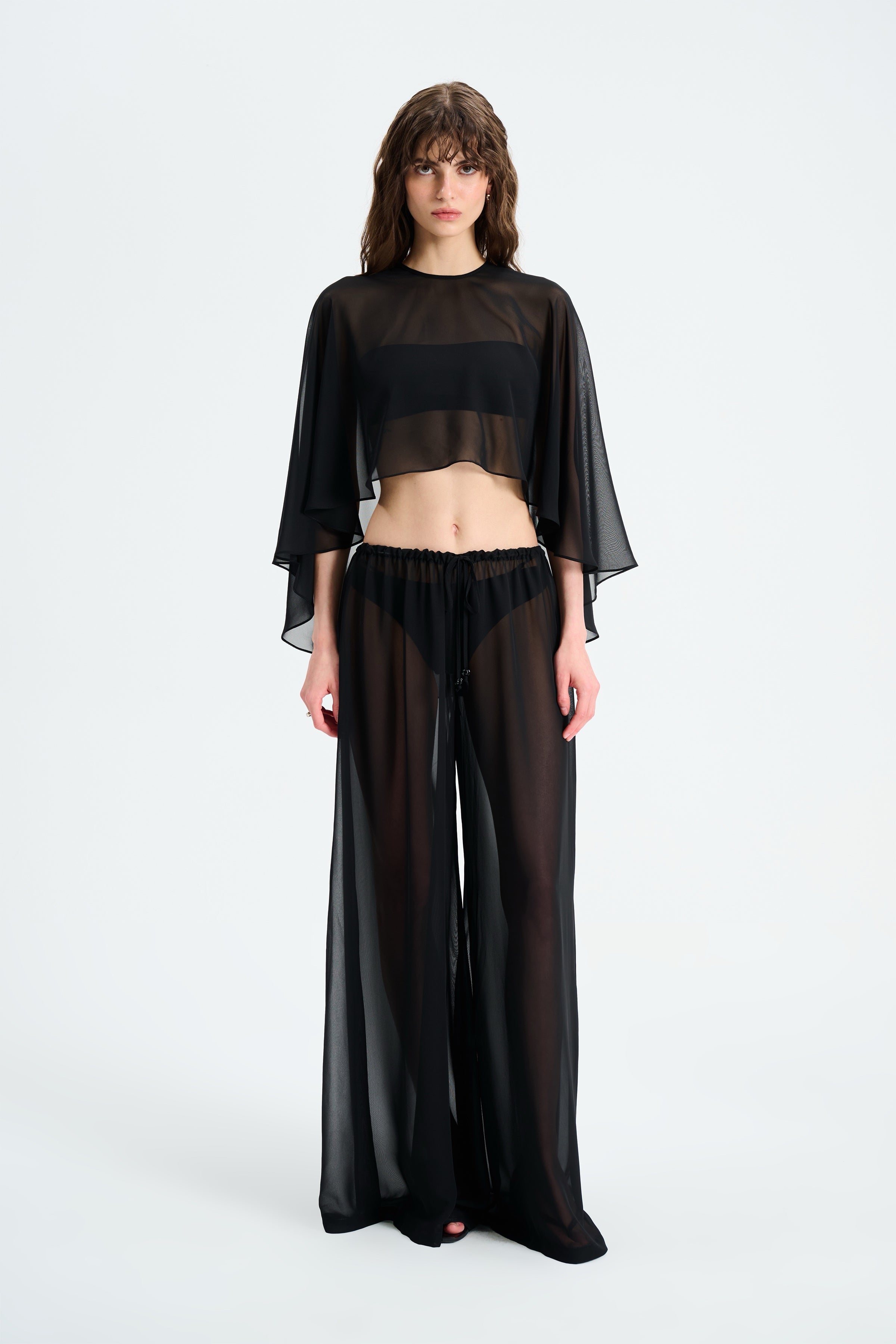 Naia-Summer Peleri̇n / Si̇yah-Bluz-1-Milagron.com