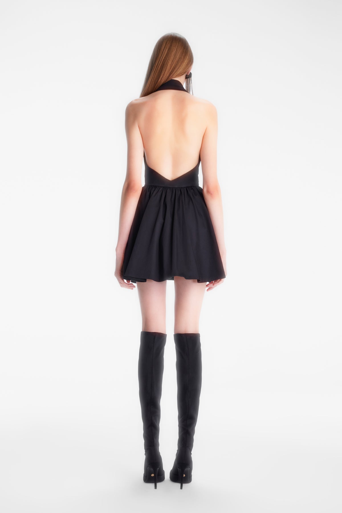 Naia-Sunray Mi̇ni̇ Elbi̇se / Si̇yah-Elbise-3-Milagron.com