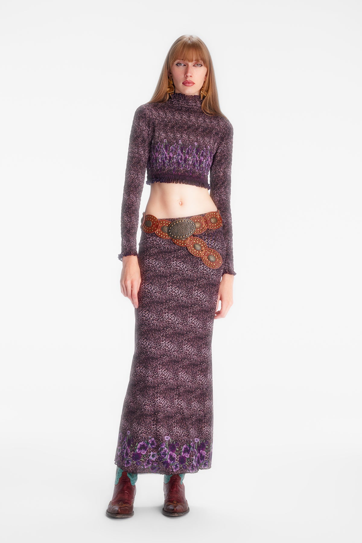 Naia-Zeya Bluz / Leopar Desenli-Bluz-3-Milagron.com