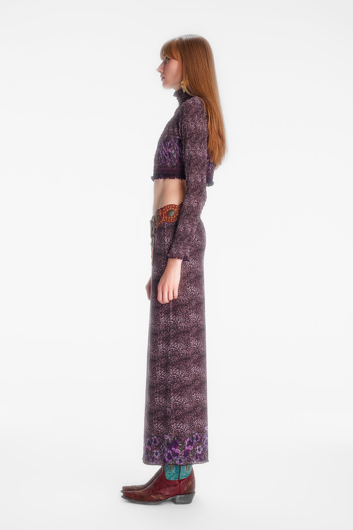 Naia-Zeya Bluz / Leopar Desenli-Bluz-4-Milagron.com