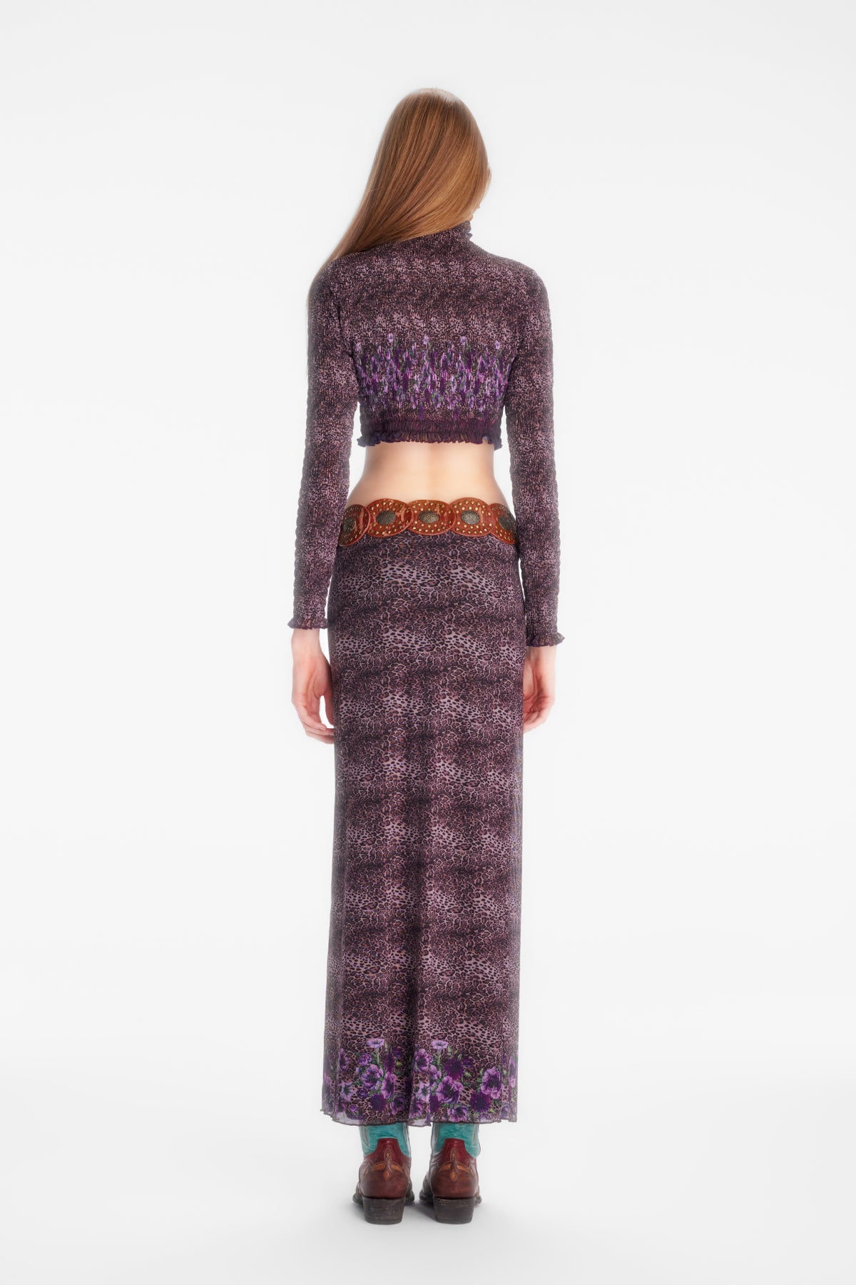 Naia-Zeya Bluz / Leopar Desenli-Bluz-5-Milagron.com