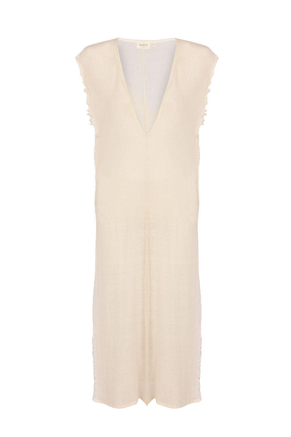 Naïve Atelier-Ilaria Ecru-Elbise-2-Milagron.com