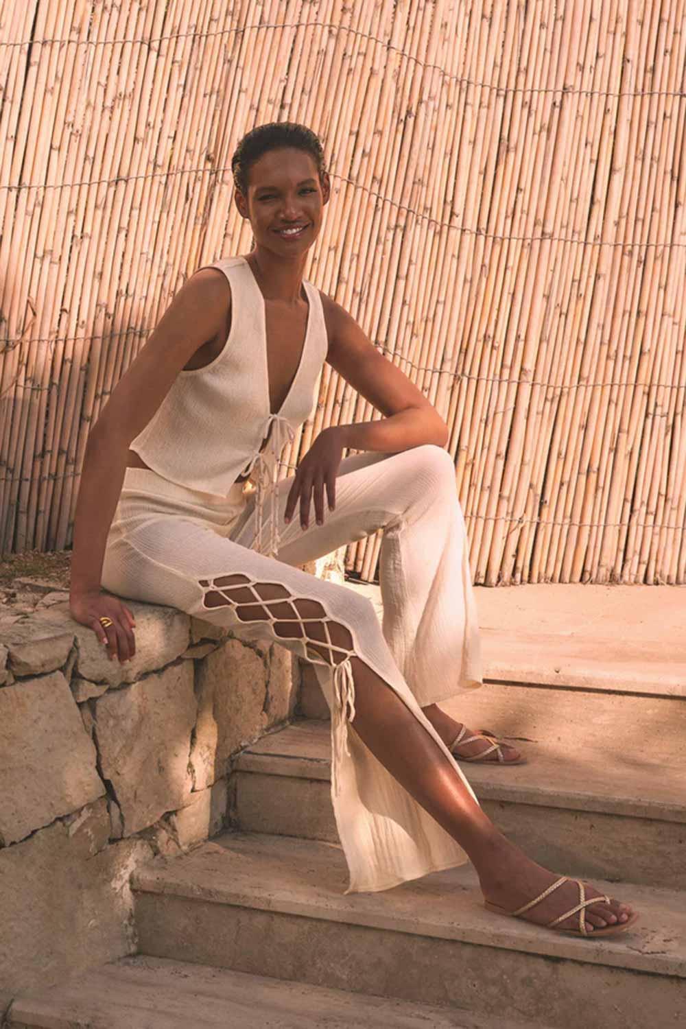 Naïve Atelier-Kate Pants Ekru-Pantolon-4-Milagron.com