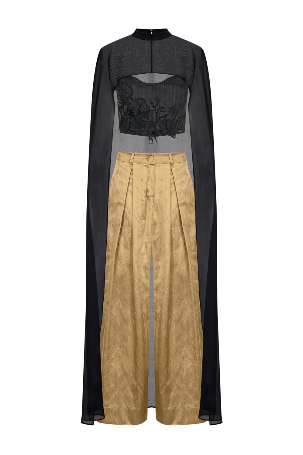 Naïve Atelier-Nerina İpek Organze Pelerin-Elbise-5-Milagron.com