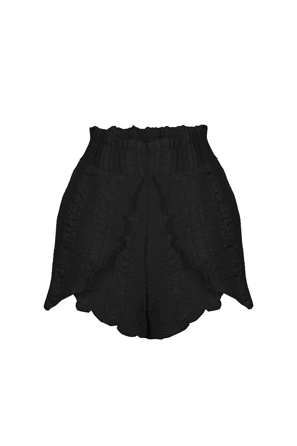 Naïve Atelier-Perla Siyah-Şort-3-Milagron.com