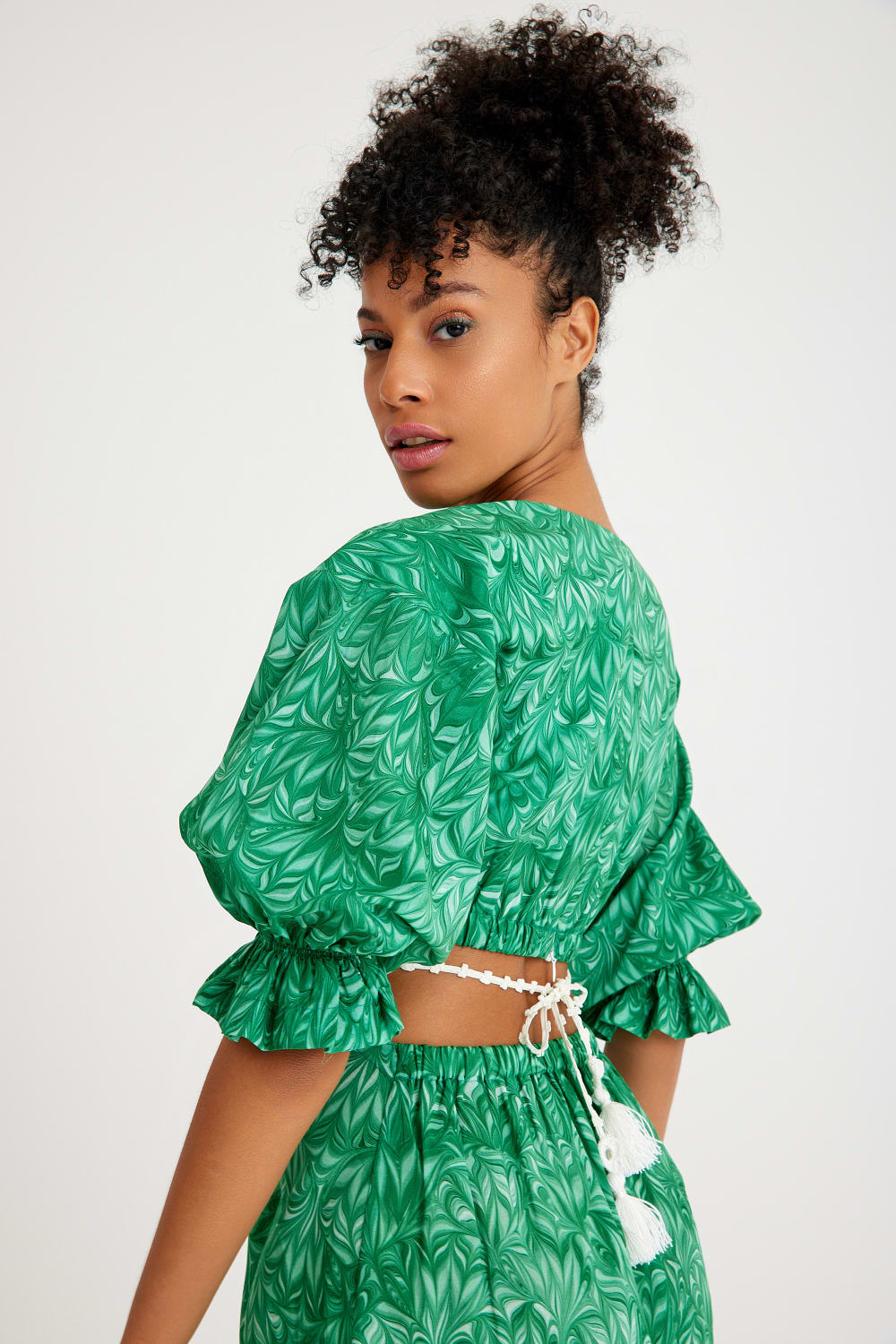 Nammu-Halka detaylı mini elbise-Elbise-3-Milagron.com