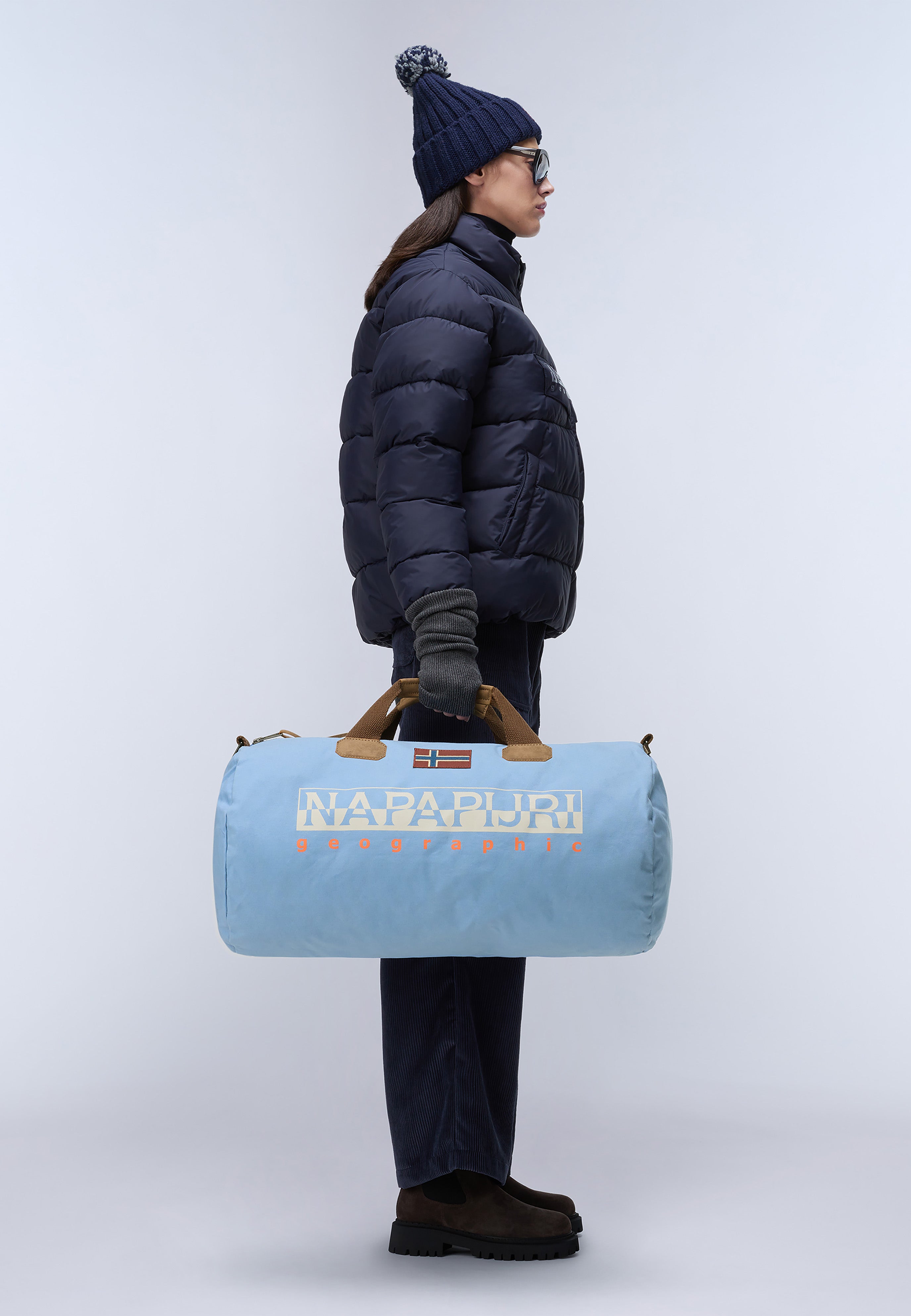 Napapijri-Bering 3 Blue Ashleigh-Bavul & Seyahat Çantası-3-Milagron.com