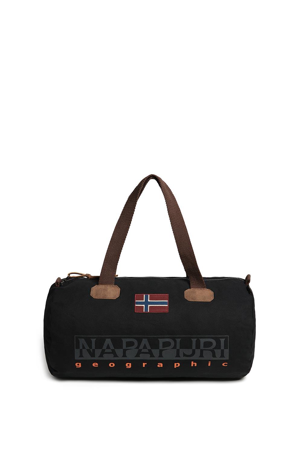 Napapijri-Bering Small 3 Black-Bavul & Seyahat Çantası-1-Milagron.com