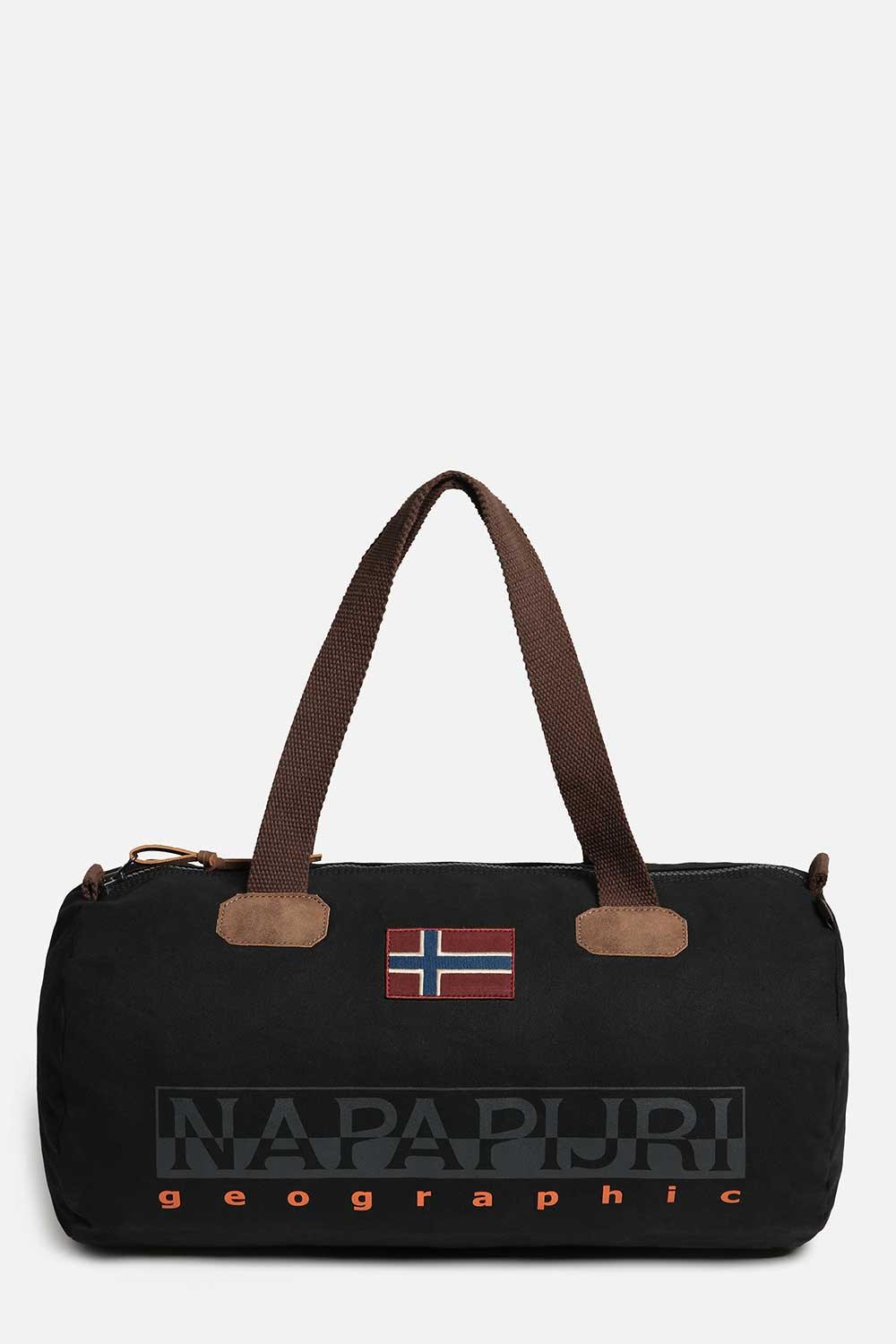 Napapijri-Bering Small 3 Black-Bavul & Seyahat Çantası-10-Milagron.com