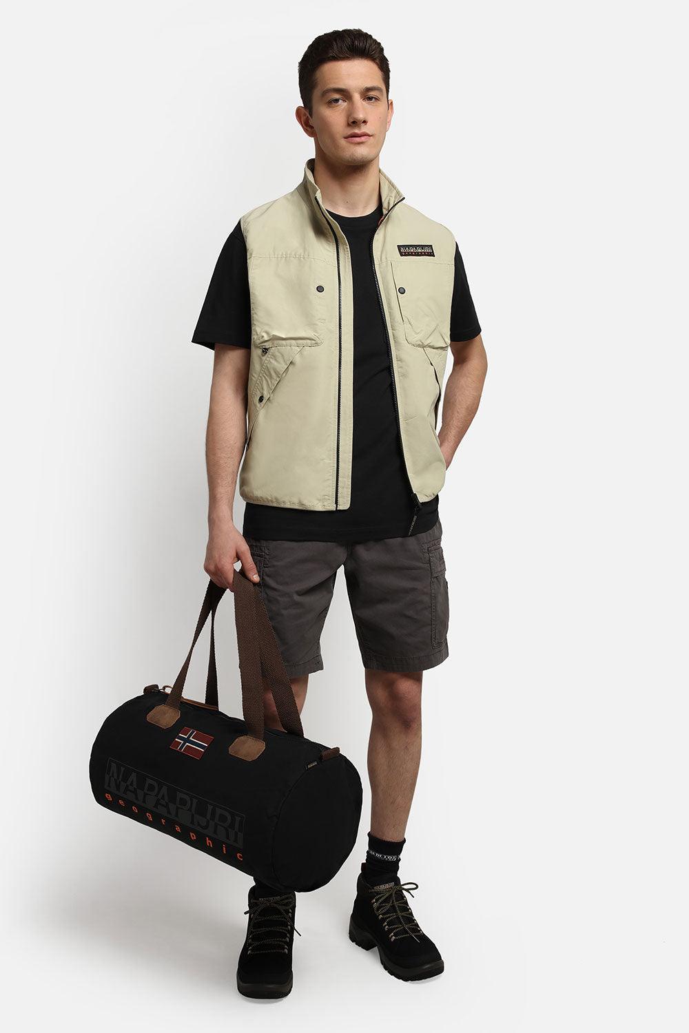 Napapijri-Bering Small 3 Black-Bavul & Seyahat Çantası-2-Milagron.com