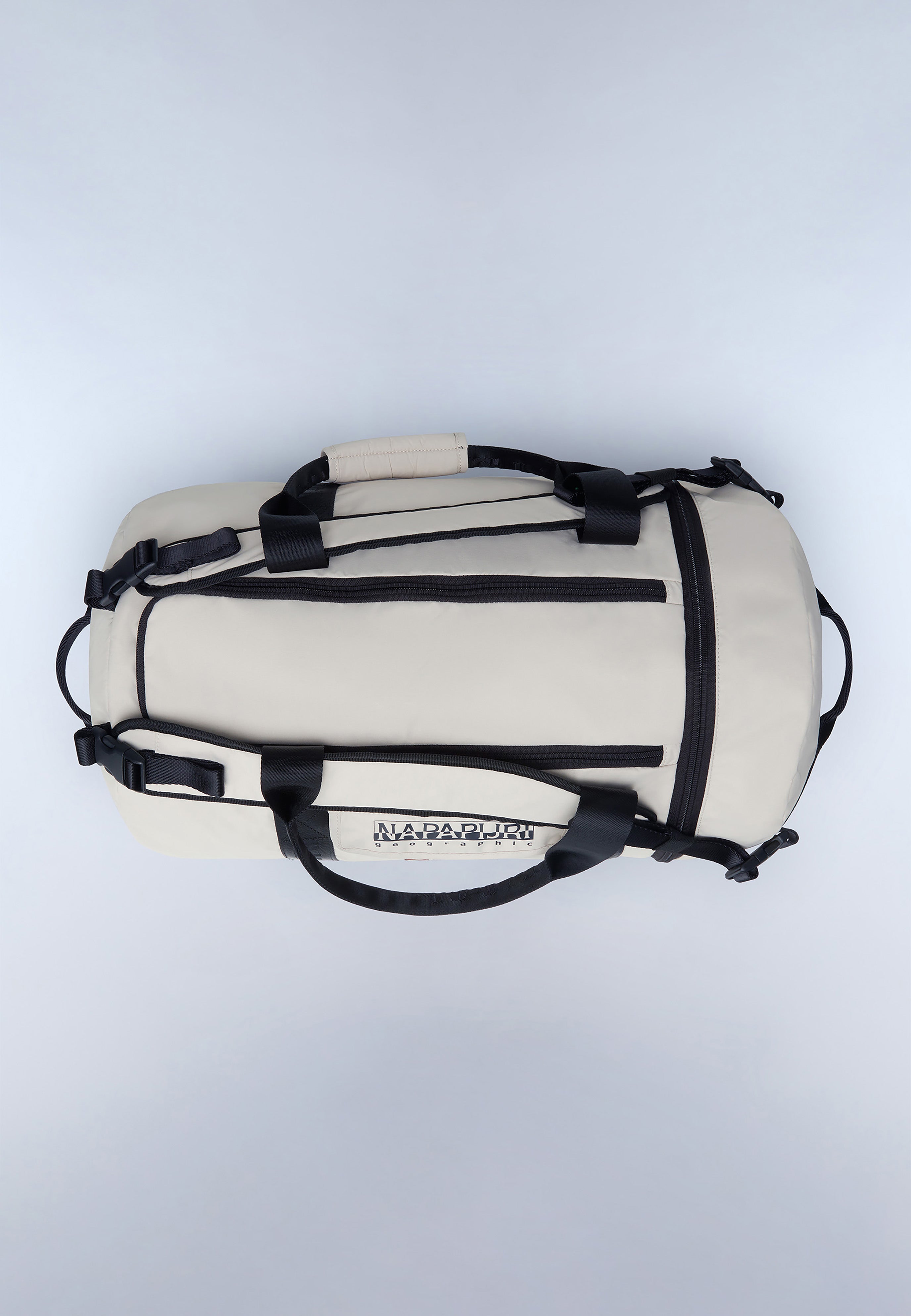 Napapijri-Bering Travel Beige Silver N90-Bavul & Seyahat Çantası-7-Milagron.com