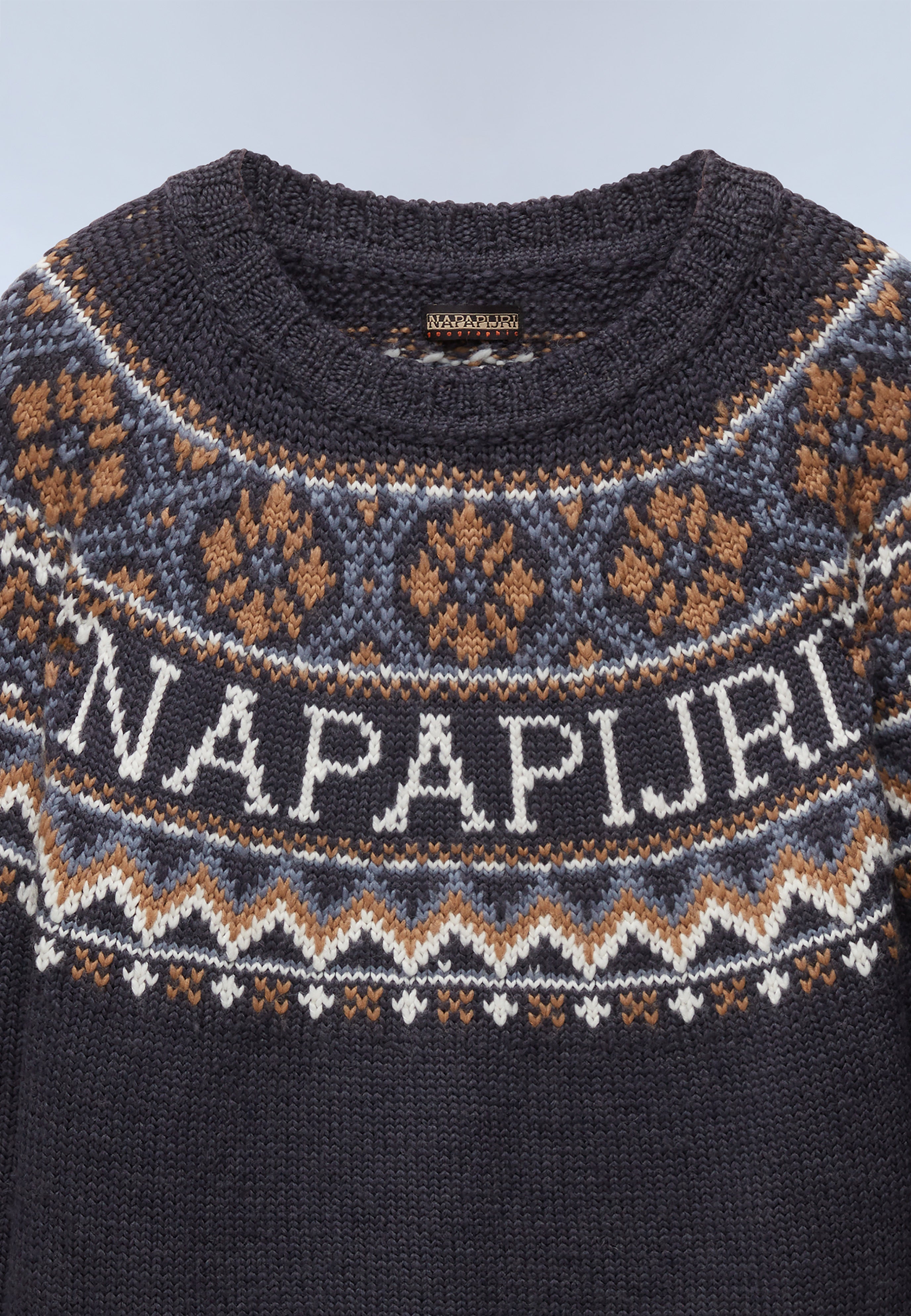Napapijri-D-Ubaye W Blu Marine-Sweatshirts & Hoodies-6-Milagron.com