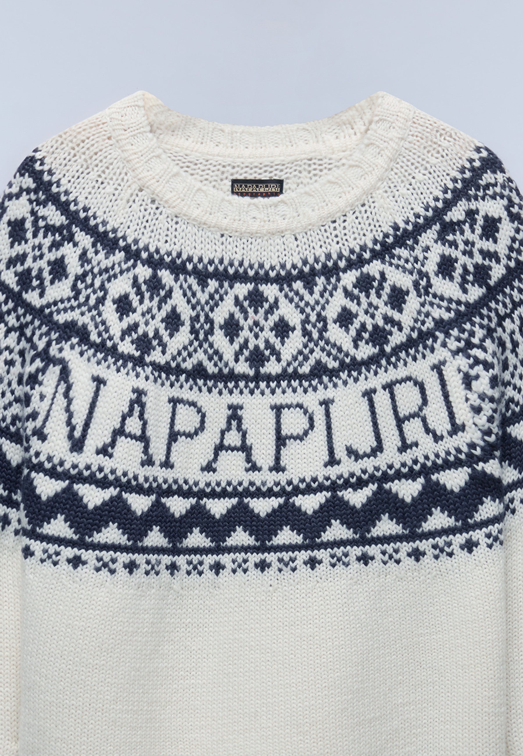 Napapijri-D-Ubaye W White Heron-Sweatshirts & Hoodies-7-Milagron.com