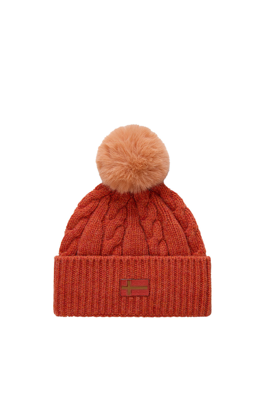 Napapijri-F-Necker W Red Sauce-Bere-4-Milagron.com