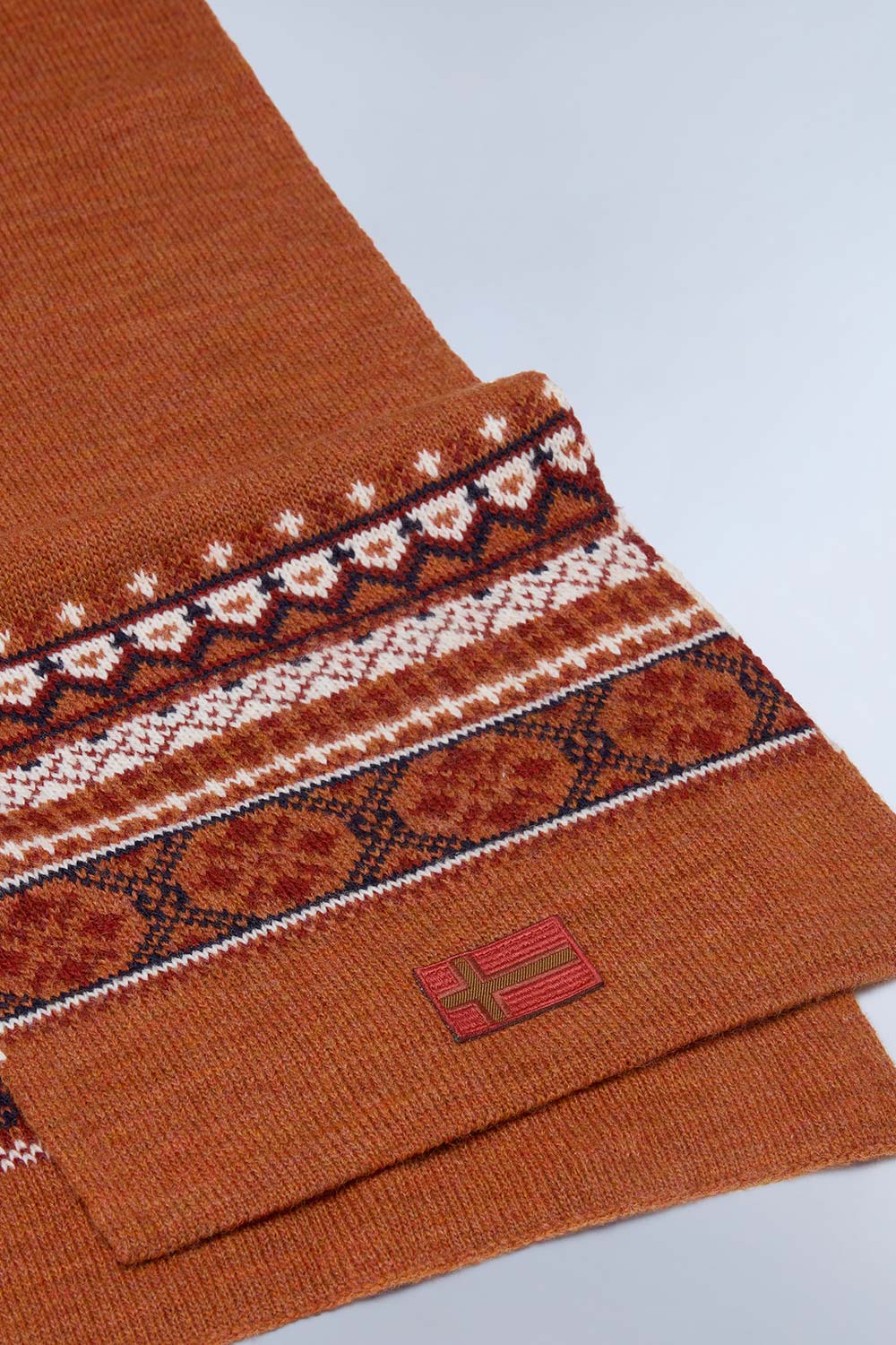 Napapijri-F-Soiusa Scarf W Red Sauce-Atkı-3-Milagron.com