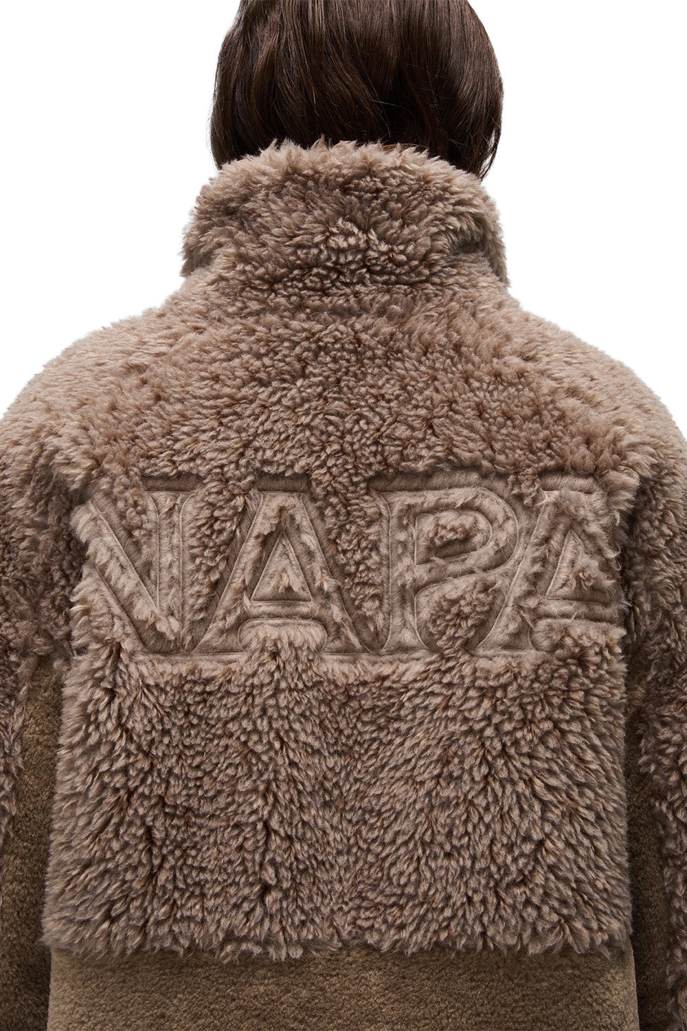 Napapijri-Falkner Fallen Rock Açık Kahverengi Kürklü Kadın Mont-Mont-9-Milagron.com