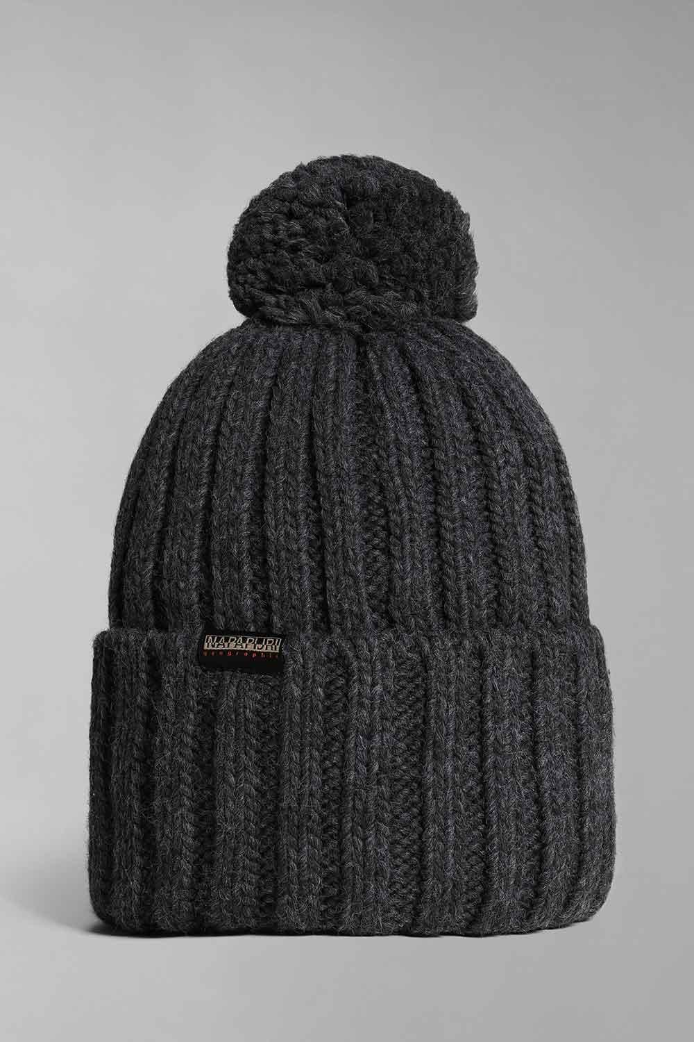 Napapijri-Fea 2 Dark Grey Melange-Bere-4-Milagron.com