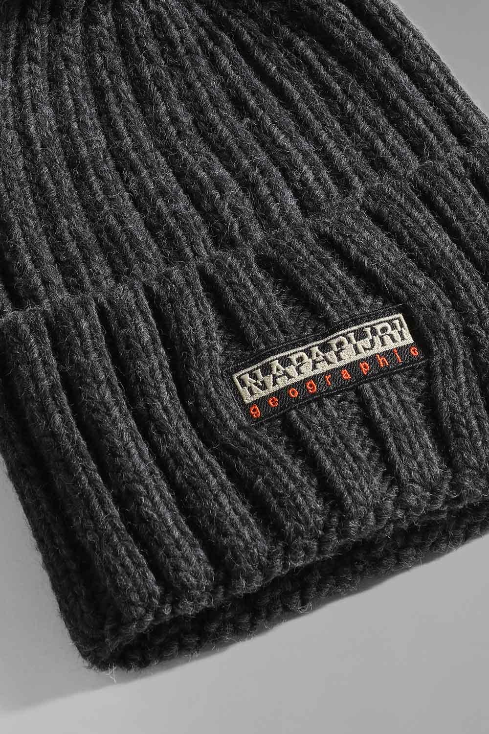 Napapijri-Fea 2 Dark Grey Melange-Bere-5-Milagron.com