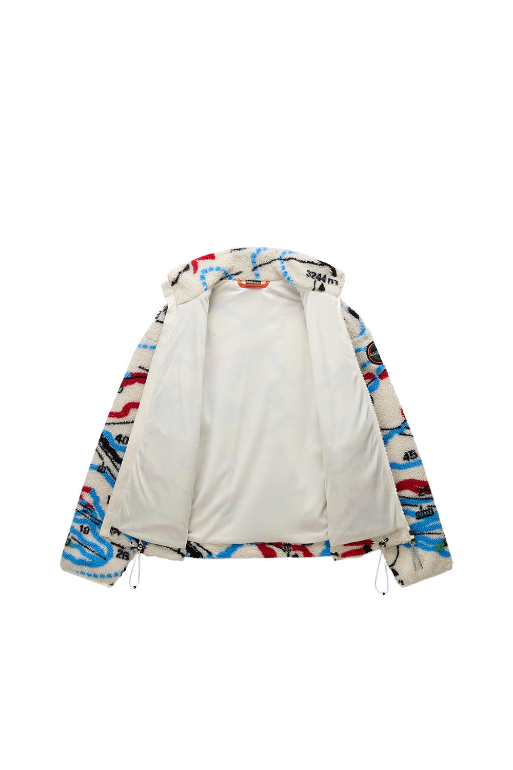 Fiemme Loose Fit Fze Krem Peluş Mont - 2