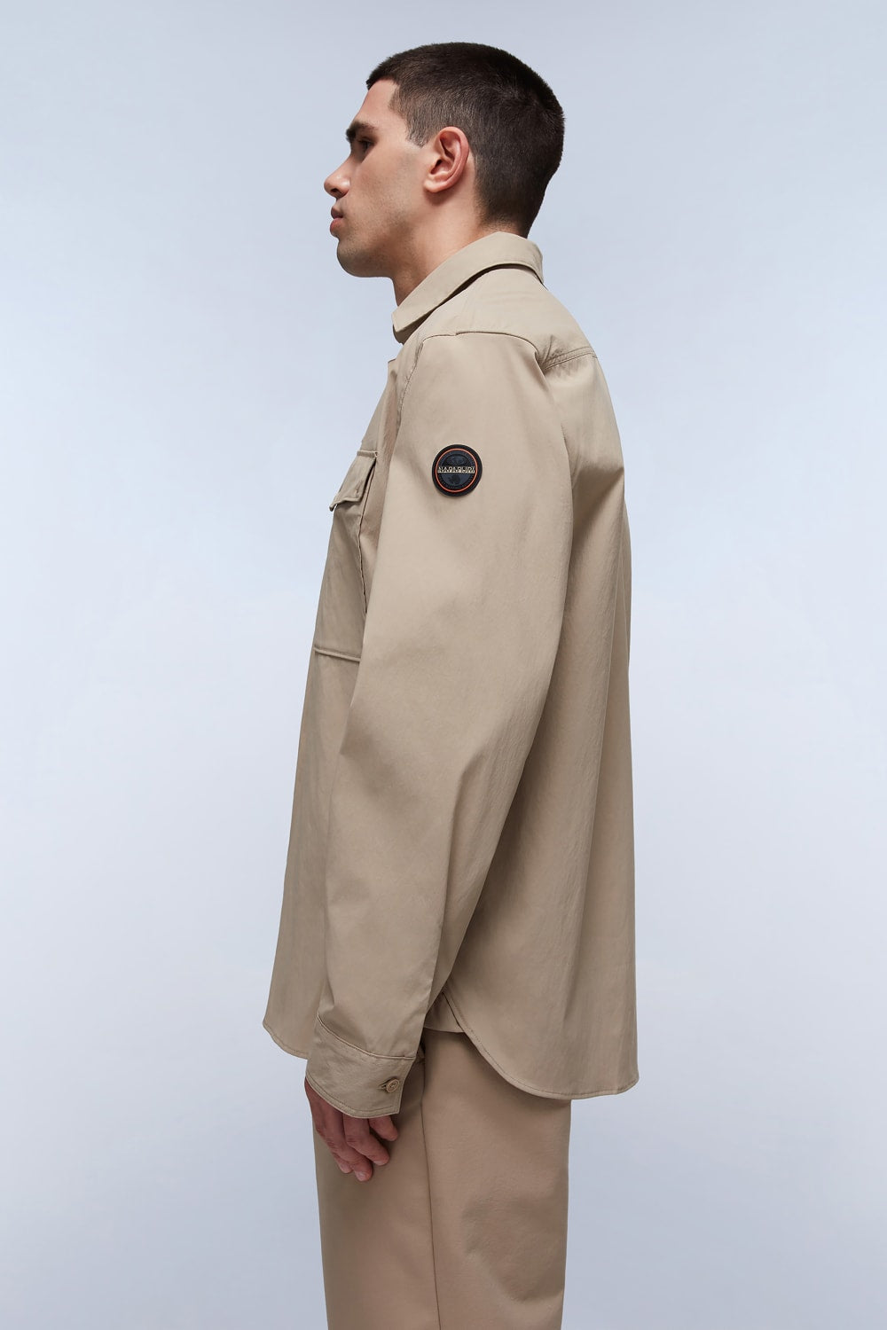 Napapijri-G Bosson Beige Rocky-Gömlek-3-Milagron.com