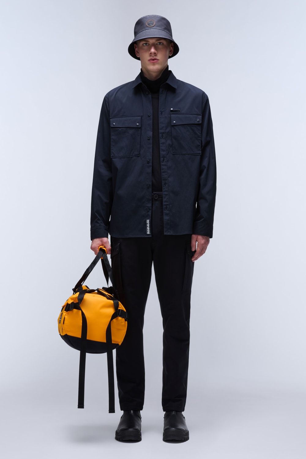 Napapijri-G Bosson Black 041-Gömlek-2-Milagron.com