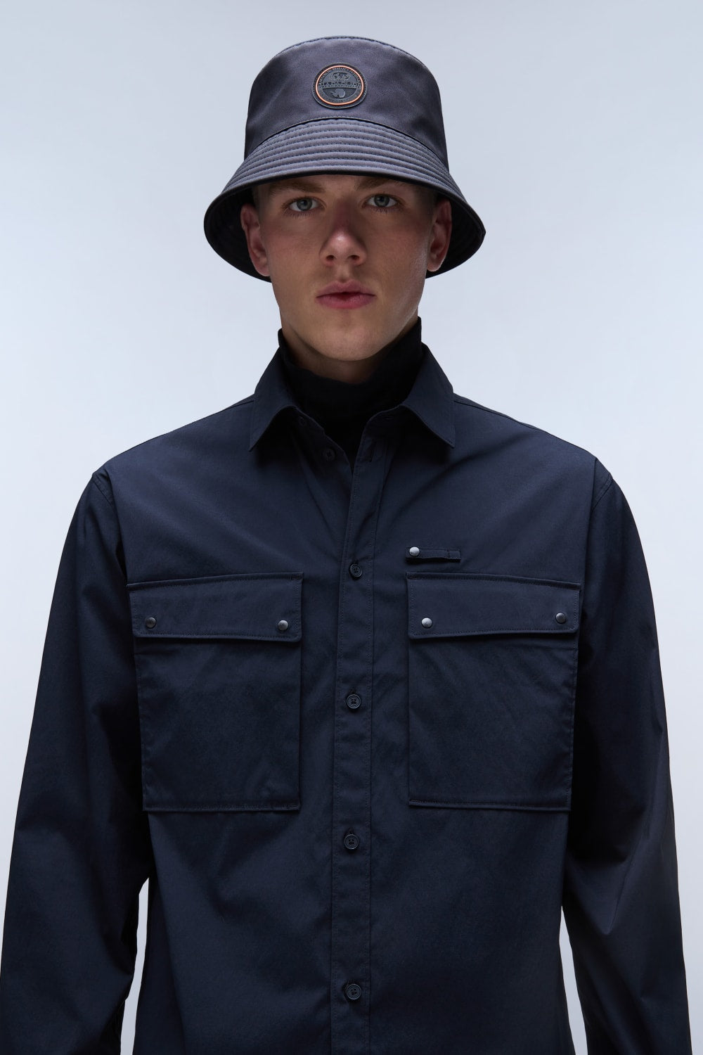 Napapijri-G Bosson Black 041-Gömlek-4-Milagron.com