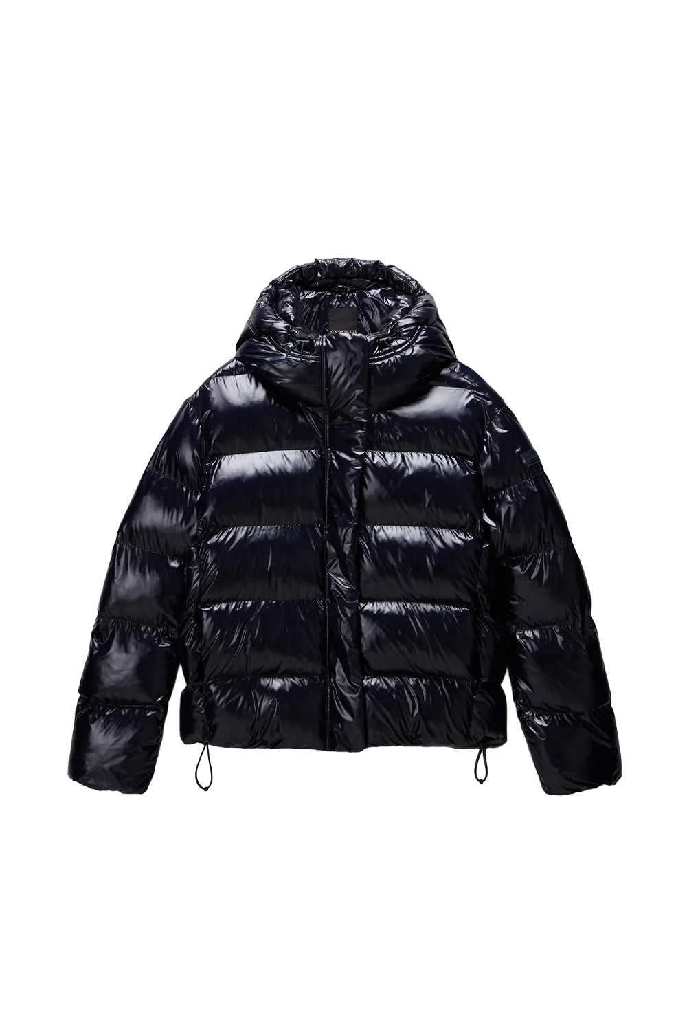 Napapijri-Glane Mirror Puffer Jacket Siyah Kadın Mont-Mont-1-Milagron.com