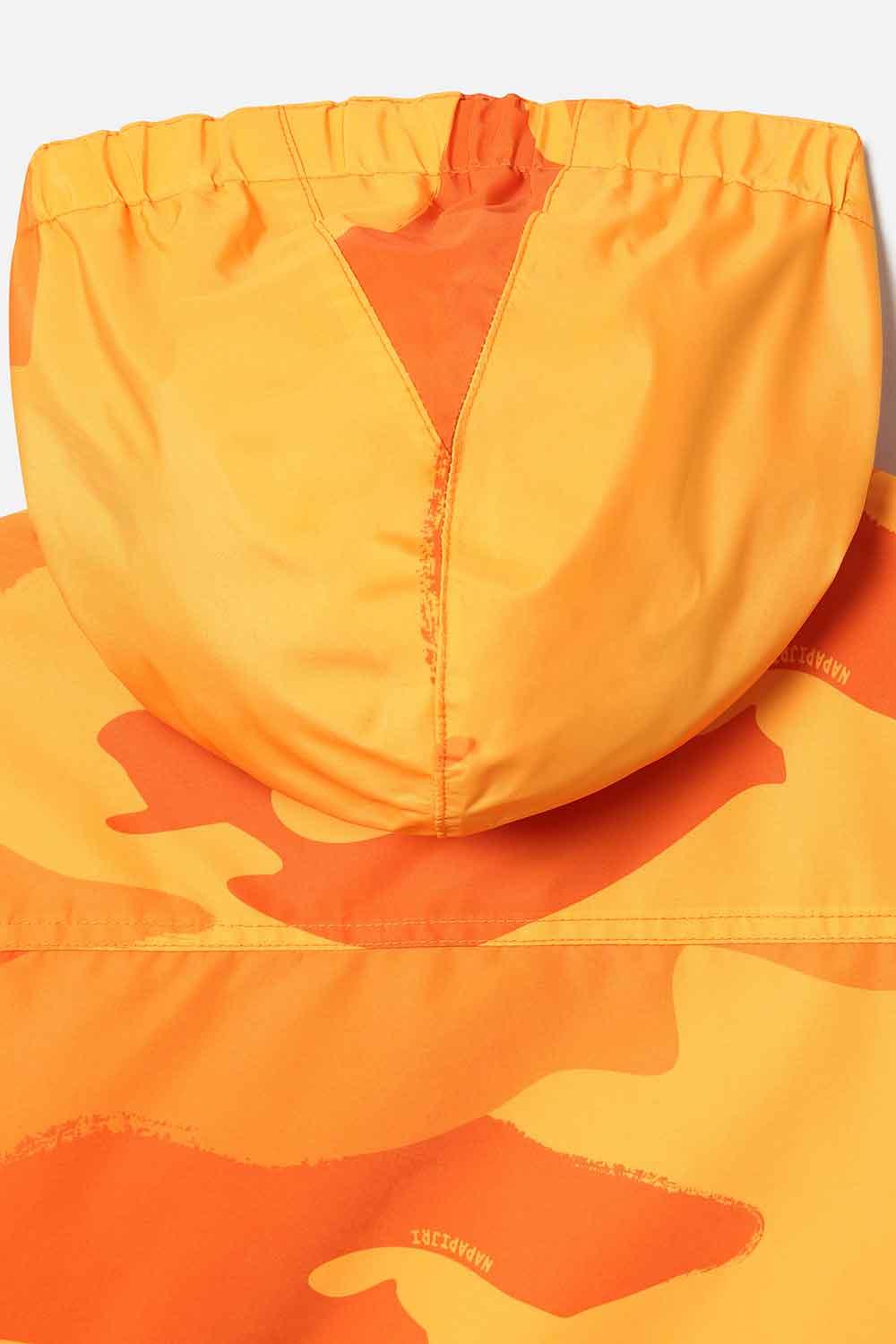 Napapijri-Kids Rainforest Jacket Orange Camo-Mont-8-Milagron.com