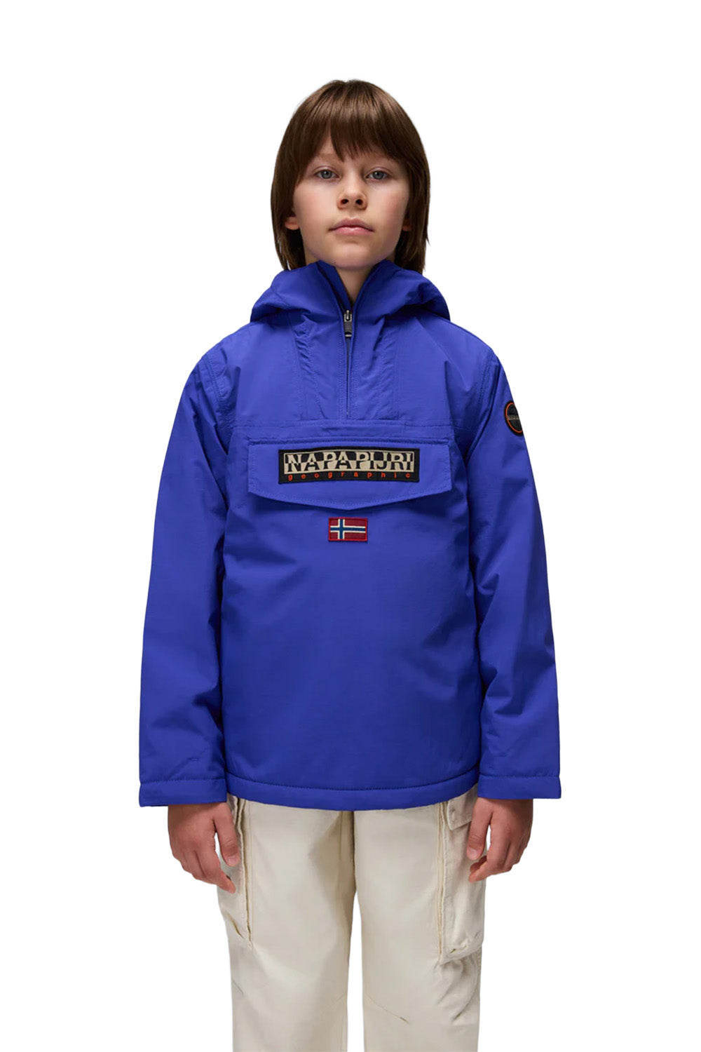 Napapijri-Kids Rainforest Mavi Çocuk Mont-Mont-3-Milagron.com