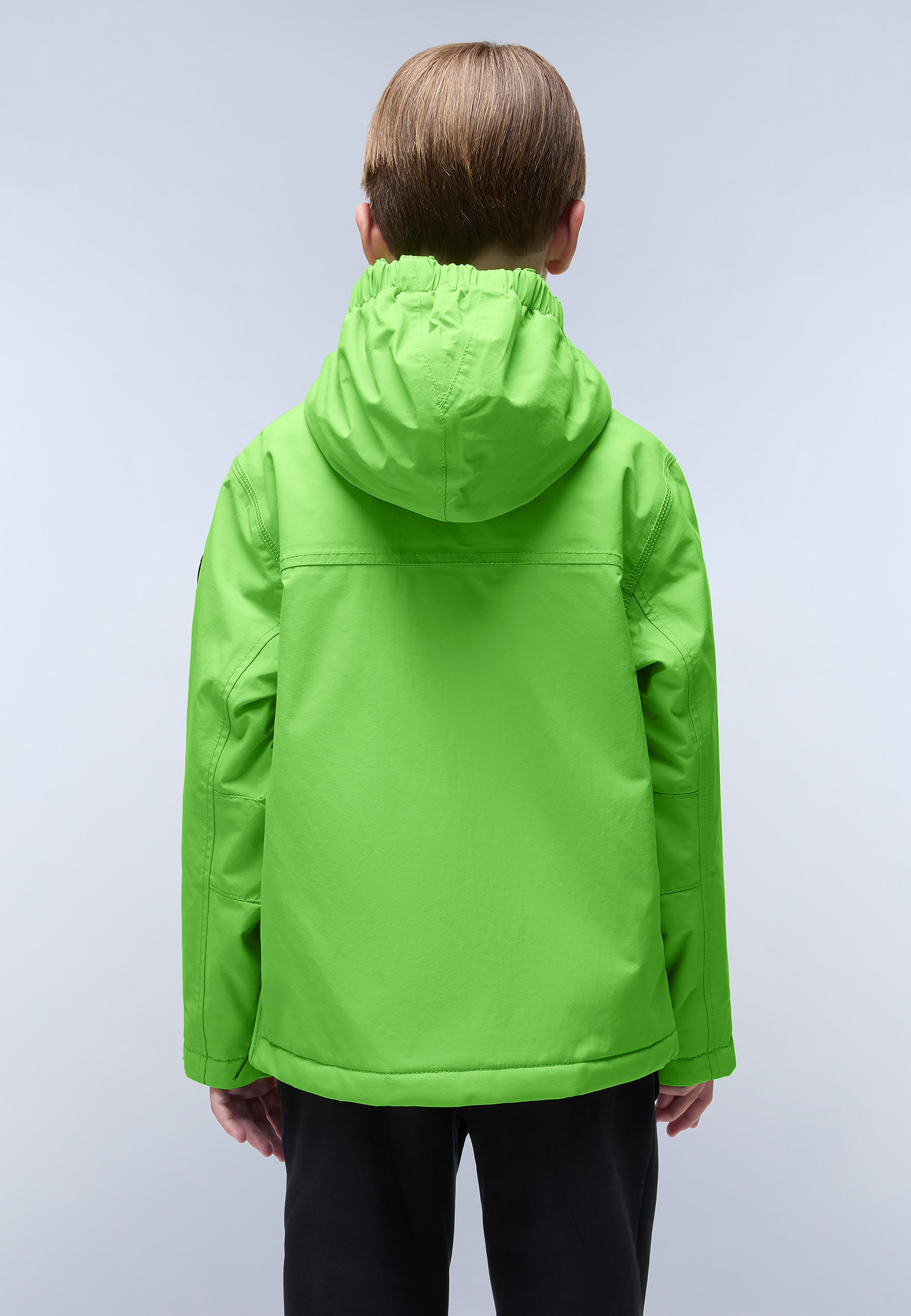 Napapijri-Kids Rainforest Pocket 2 Green Macaw-Yağmurluk-4-Milagron.com