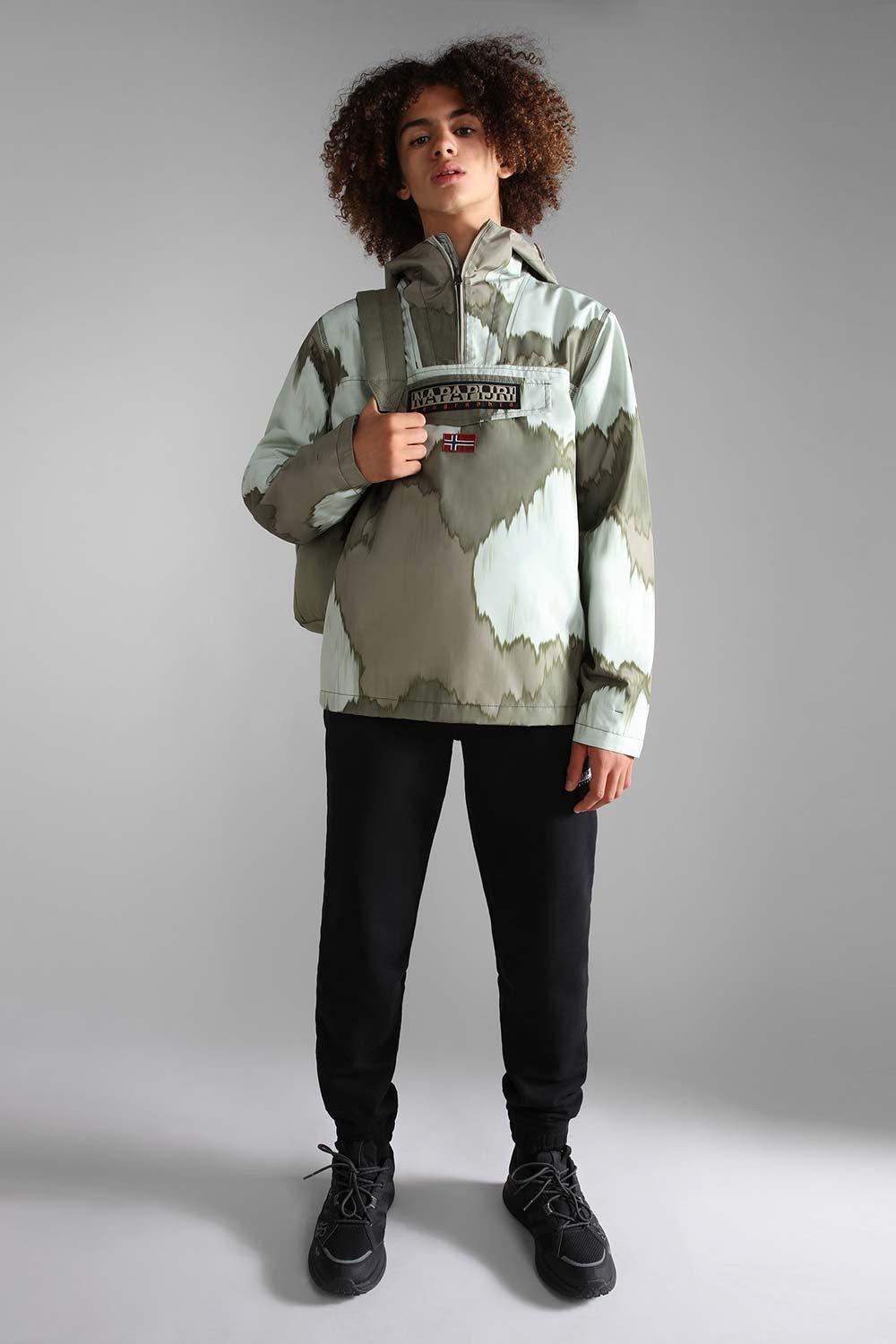 Napapijri-Kids Rainforest Winter Anorak Jacket-Mont-3-Milagron.com