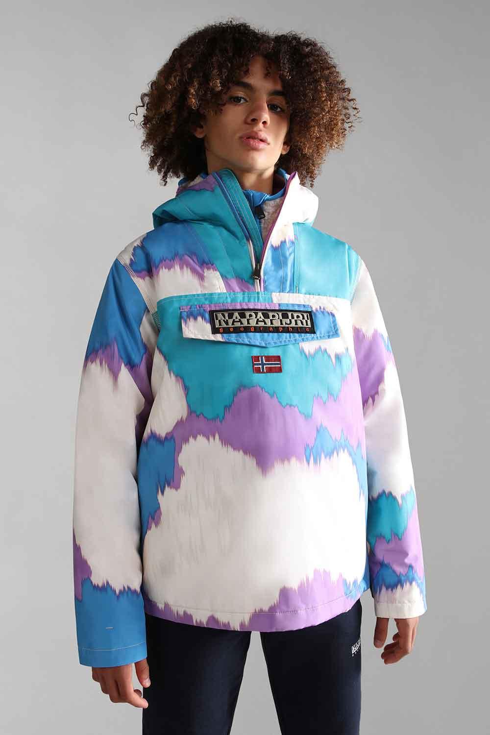 Napapijri-Kids Rainforest Winter Anorak Jacket-Mont-3-Milagron.com